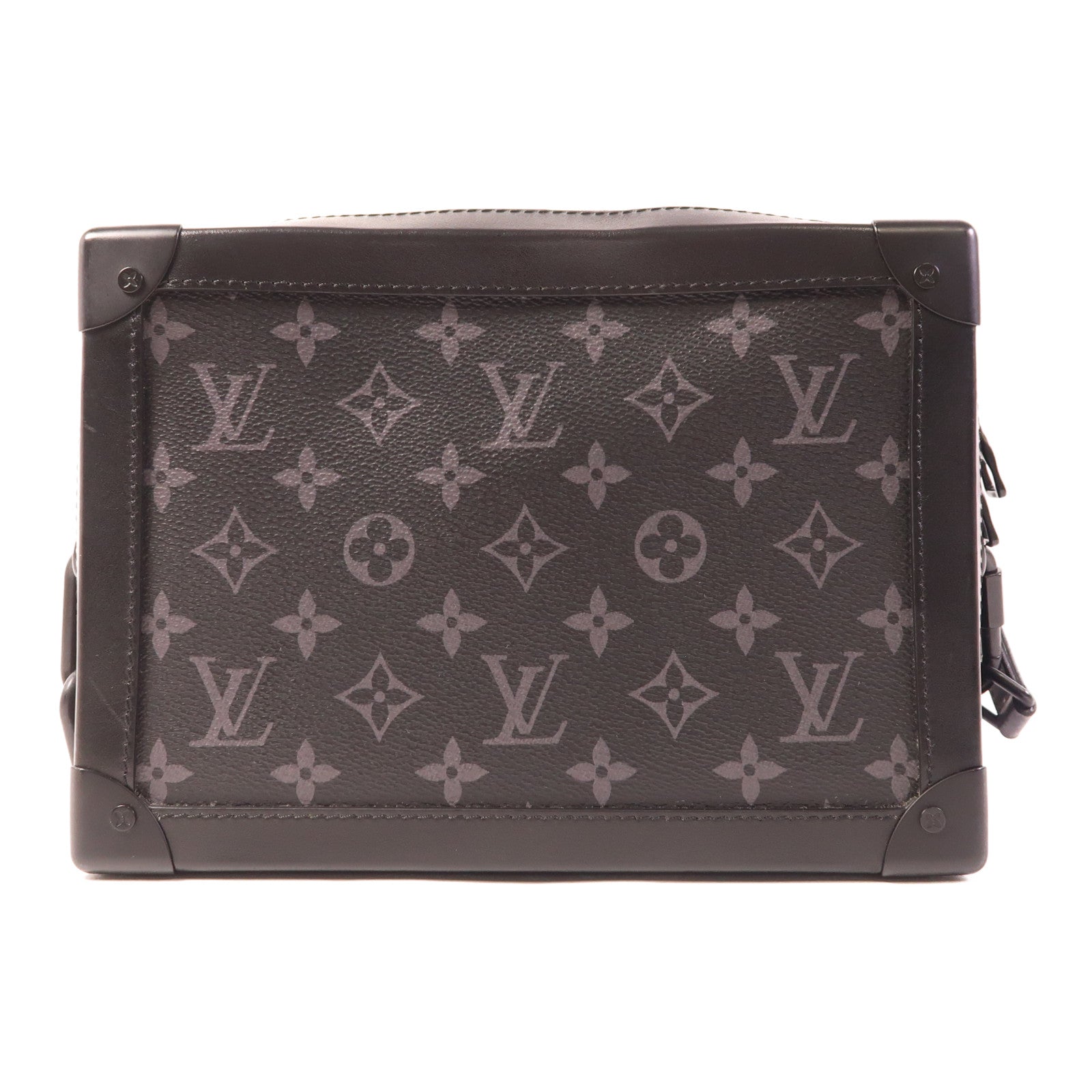 LOUIS VUITTON Monogram Eclipse Soft Trunk肩背袋