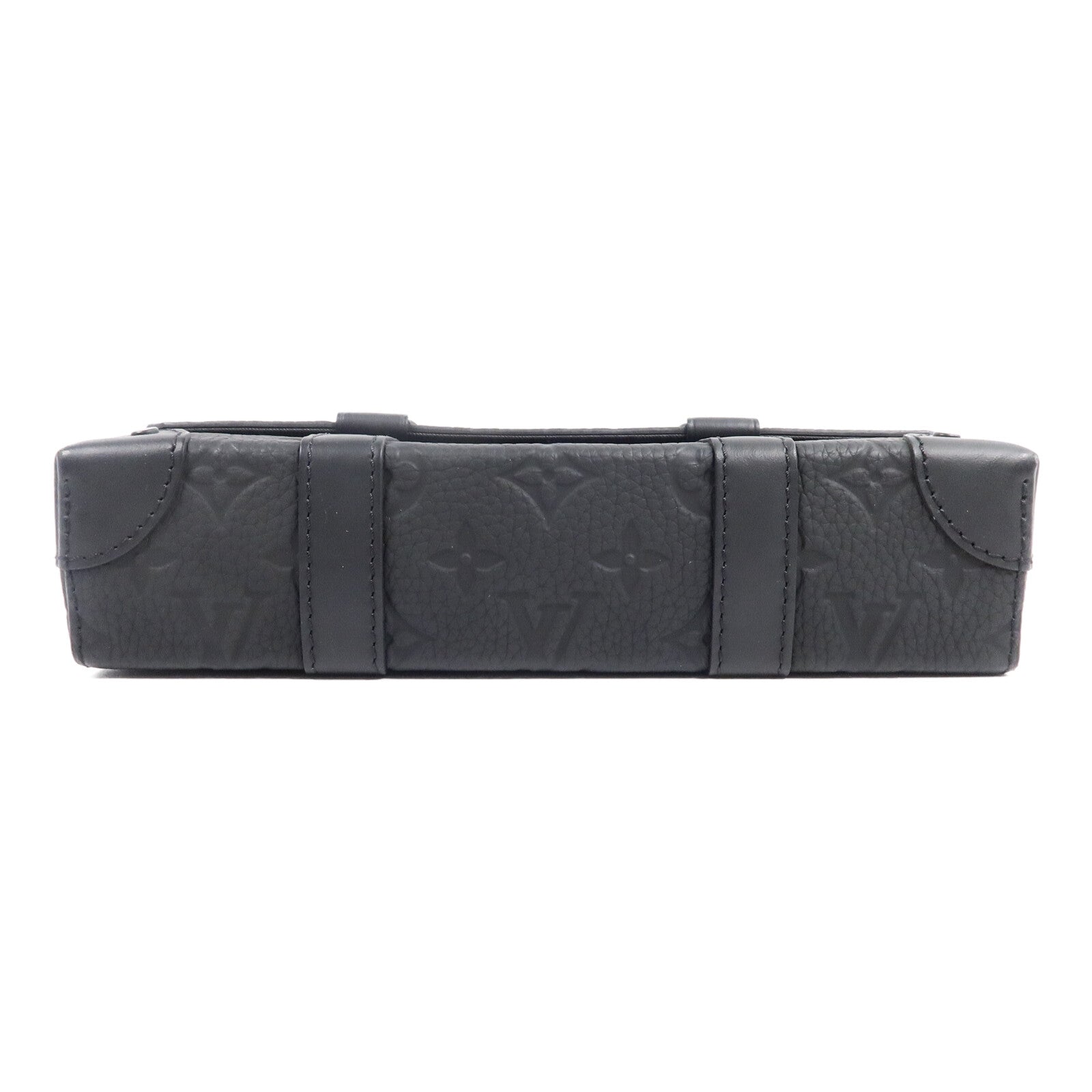 LOUIS VUITTON Monogram Taurillon Trunk Messenger Bag肩背袋
