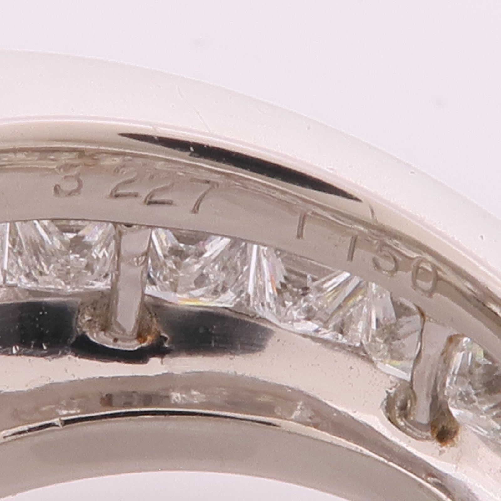 JEWELRY PT900鉑金Moissanite Ring戒指US#6.5