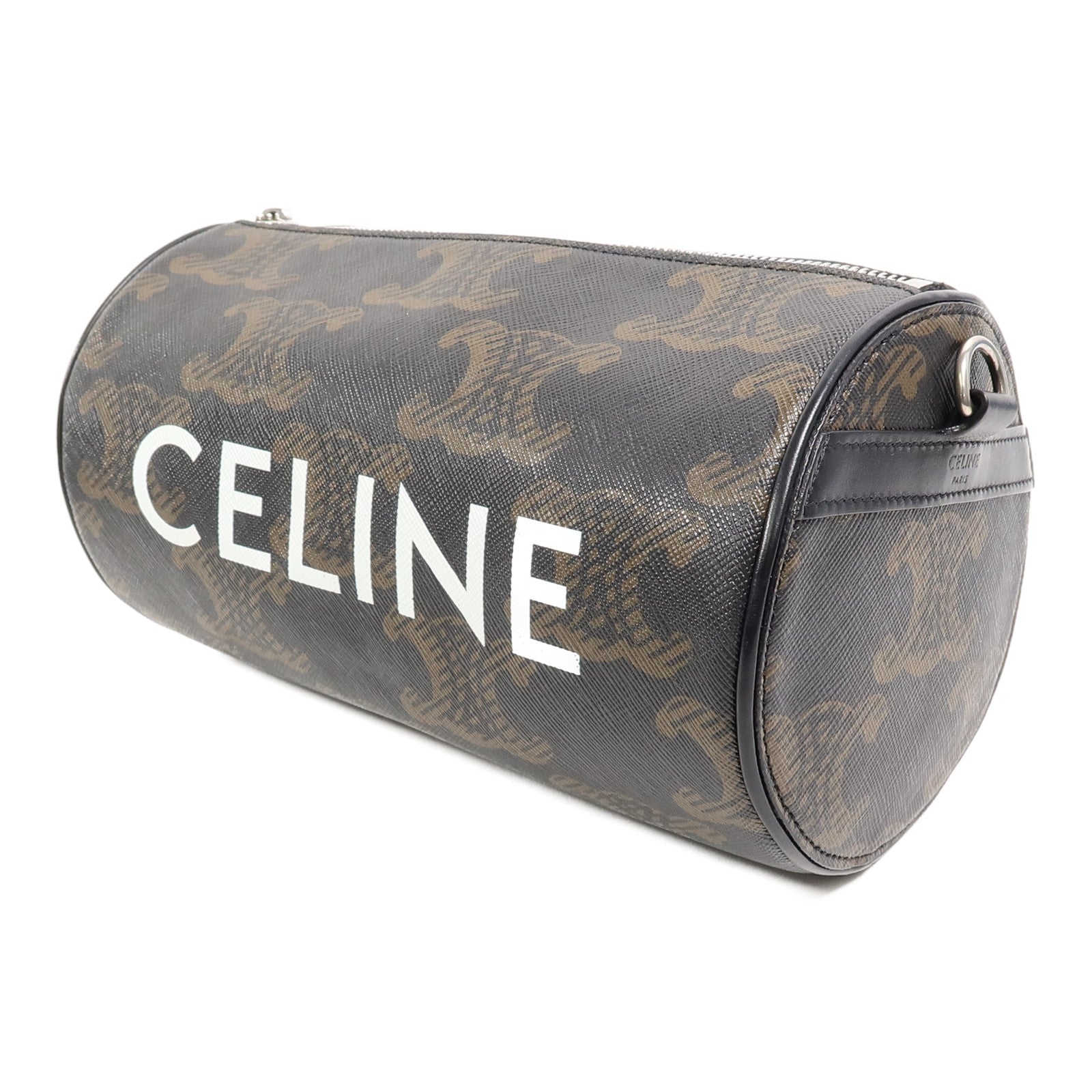CELINE 塗層帆布Cylinder肩背袋
