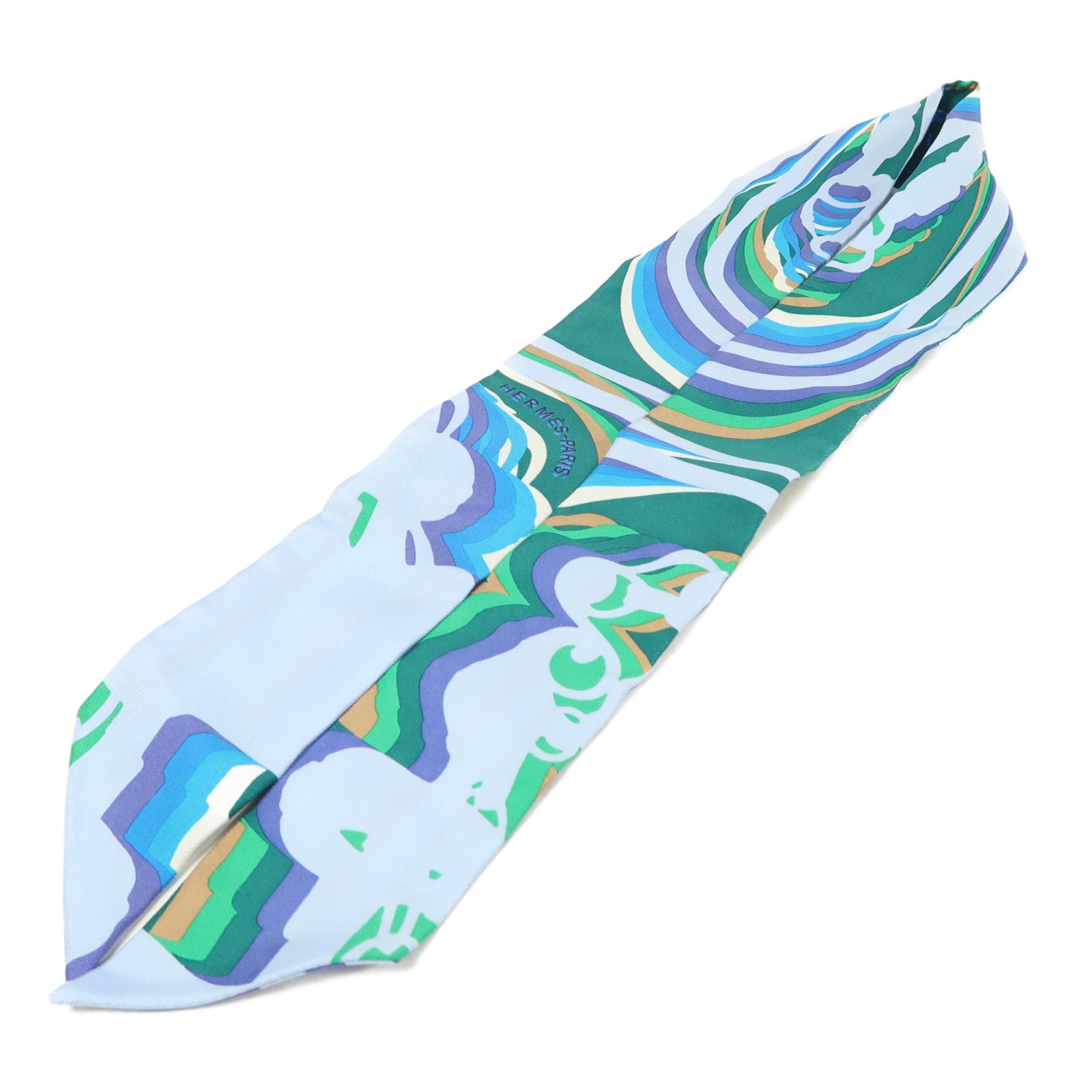 HERMES 絲質Twilly絲巾