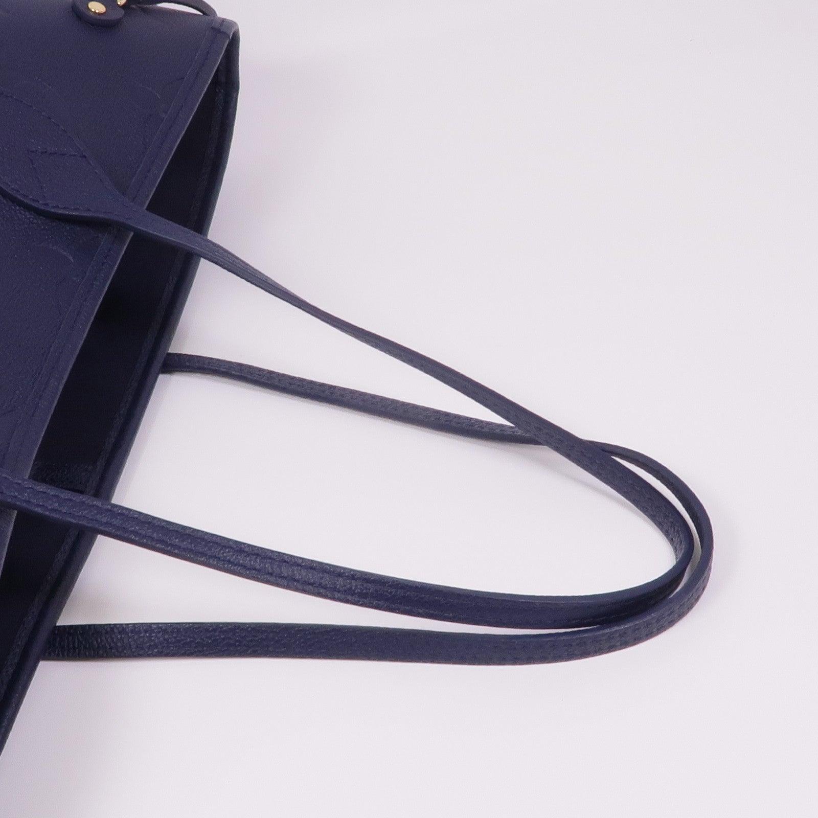 LOUIS VUITTON LV GHW Neverfull MM Tote Bag M47143 Navy