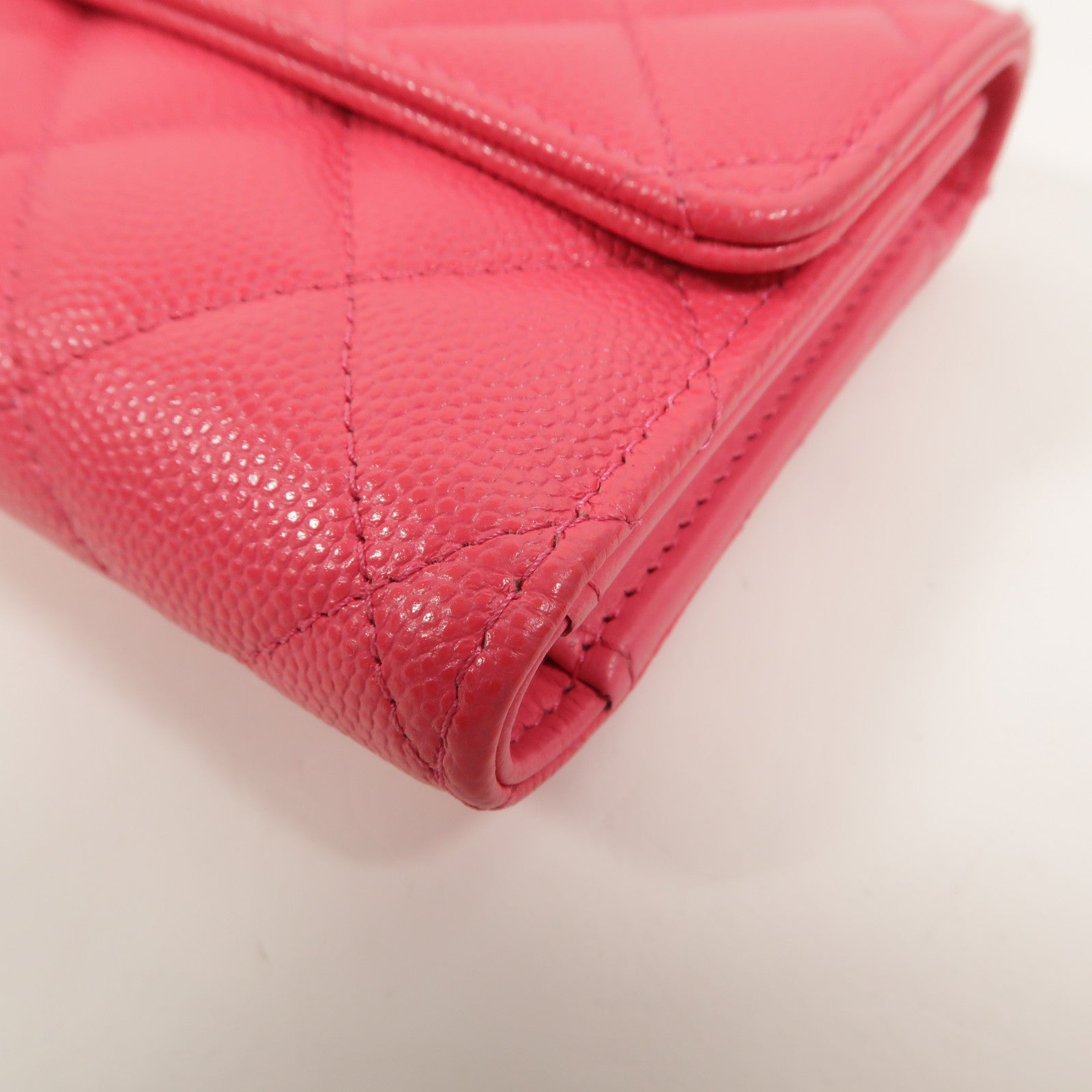 CHANEL 牛皮皮革C19 Wallet長錢包
