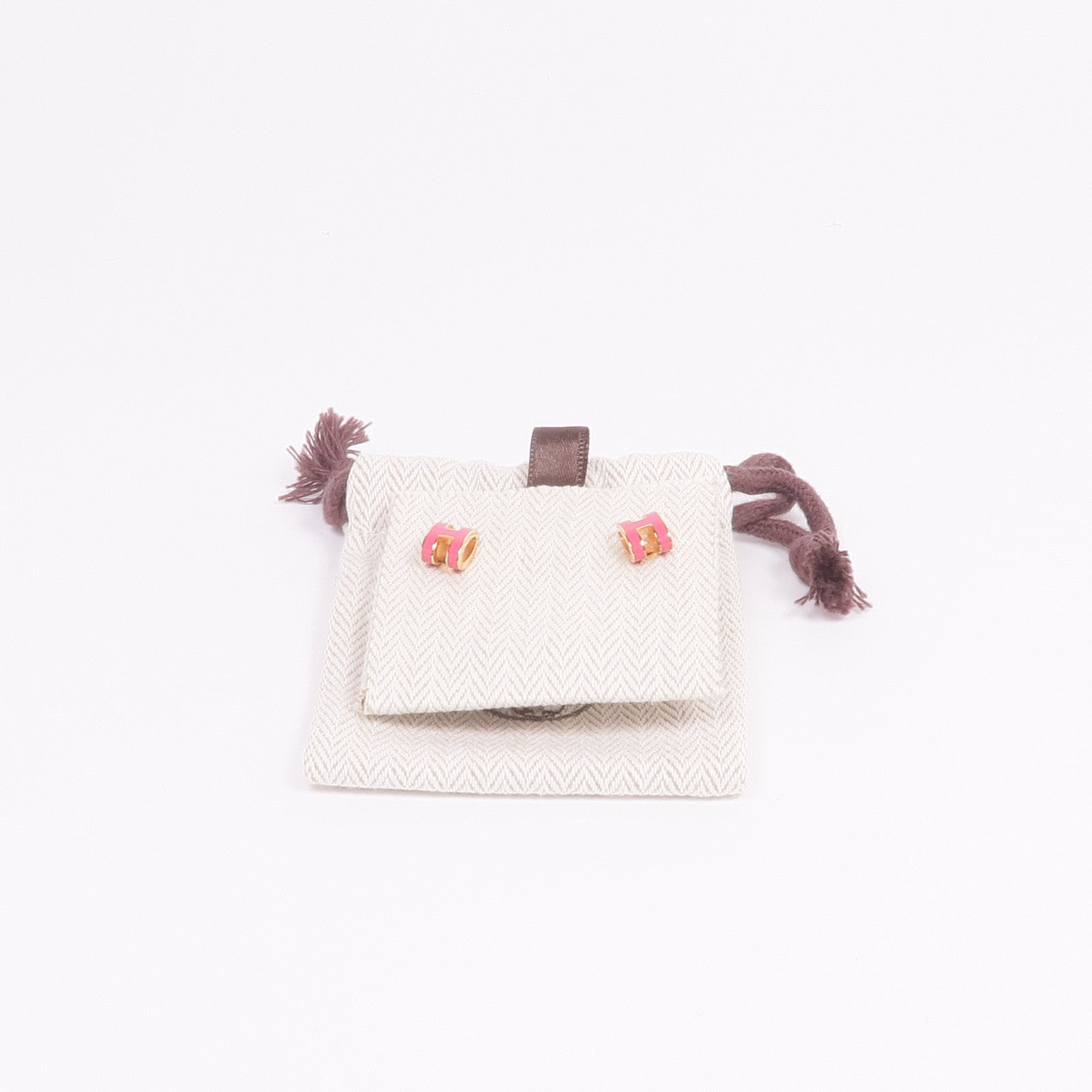 HERMES 金屬Mini Pop H Earrings耳環