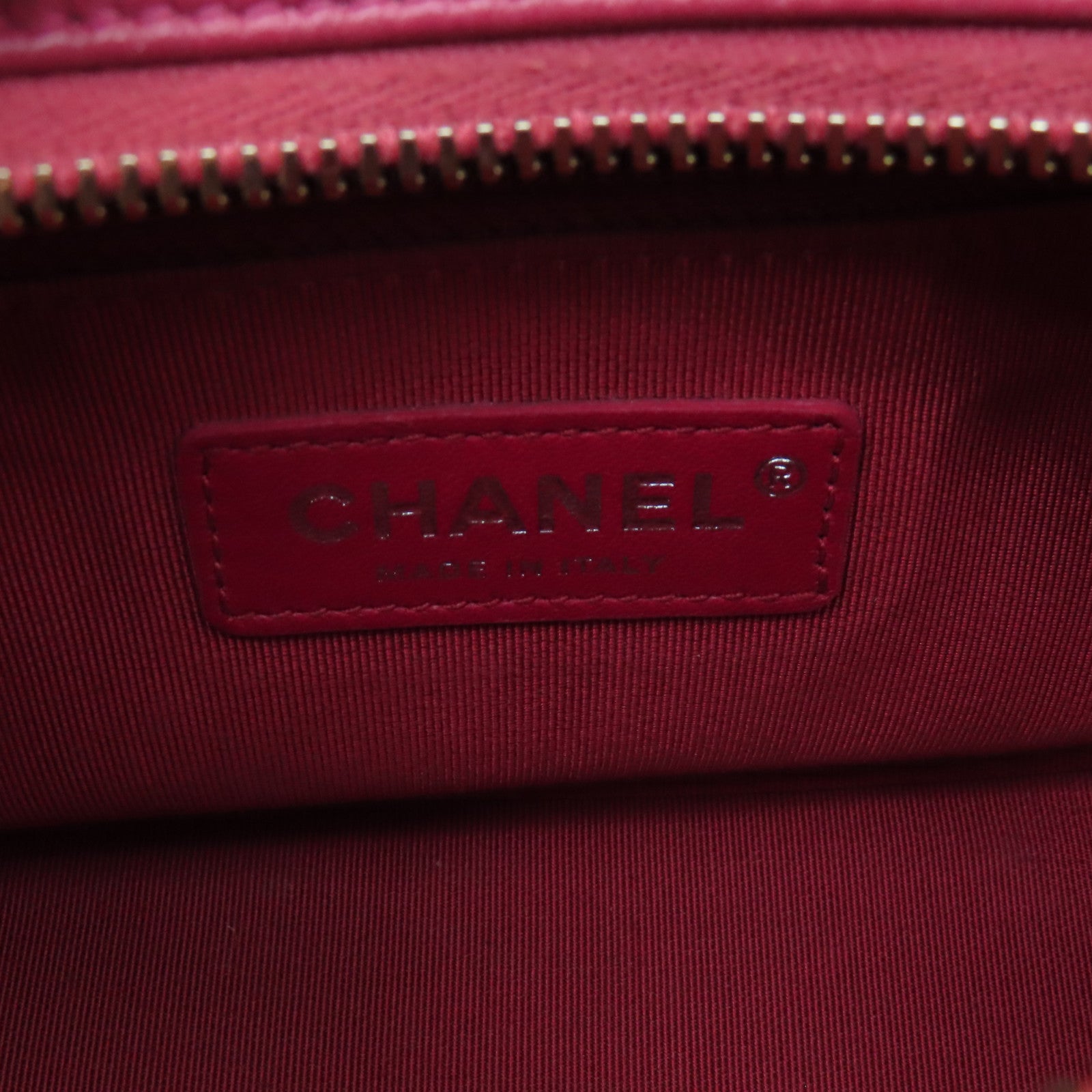 CHANEL **【激減優惠】菱格牛皮皮革Gabrielle Small鏈帶肩背袋粉紅色