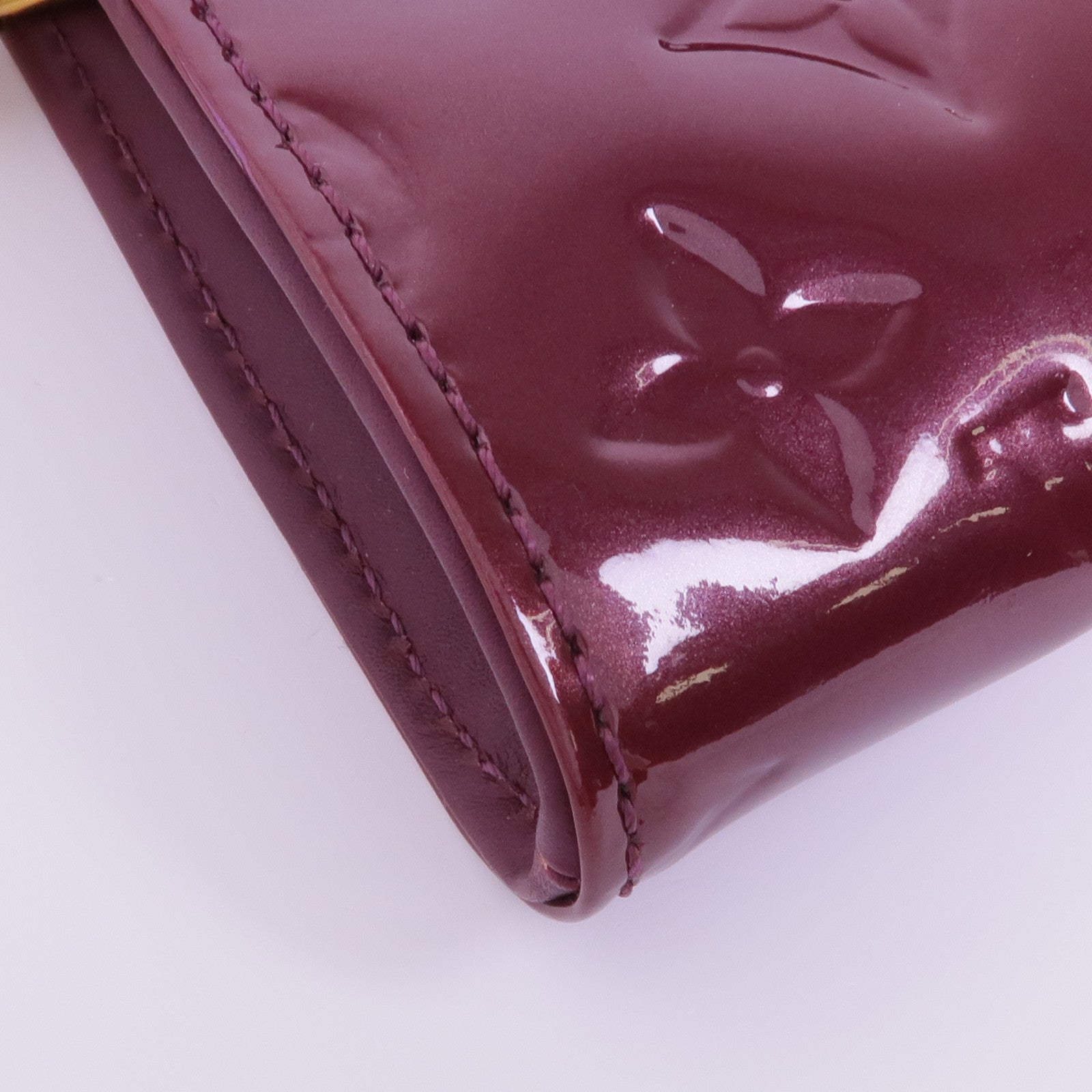 LOUIS VUITTON Vernis Sunset Bouldevard金扣肩背袋