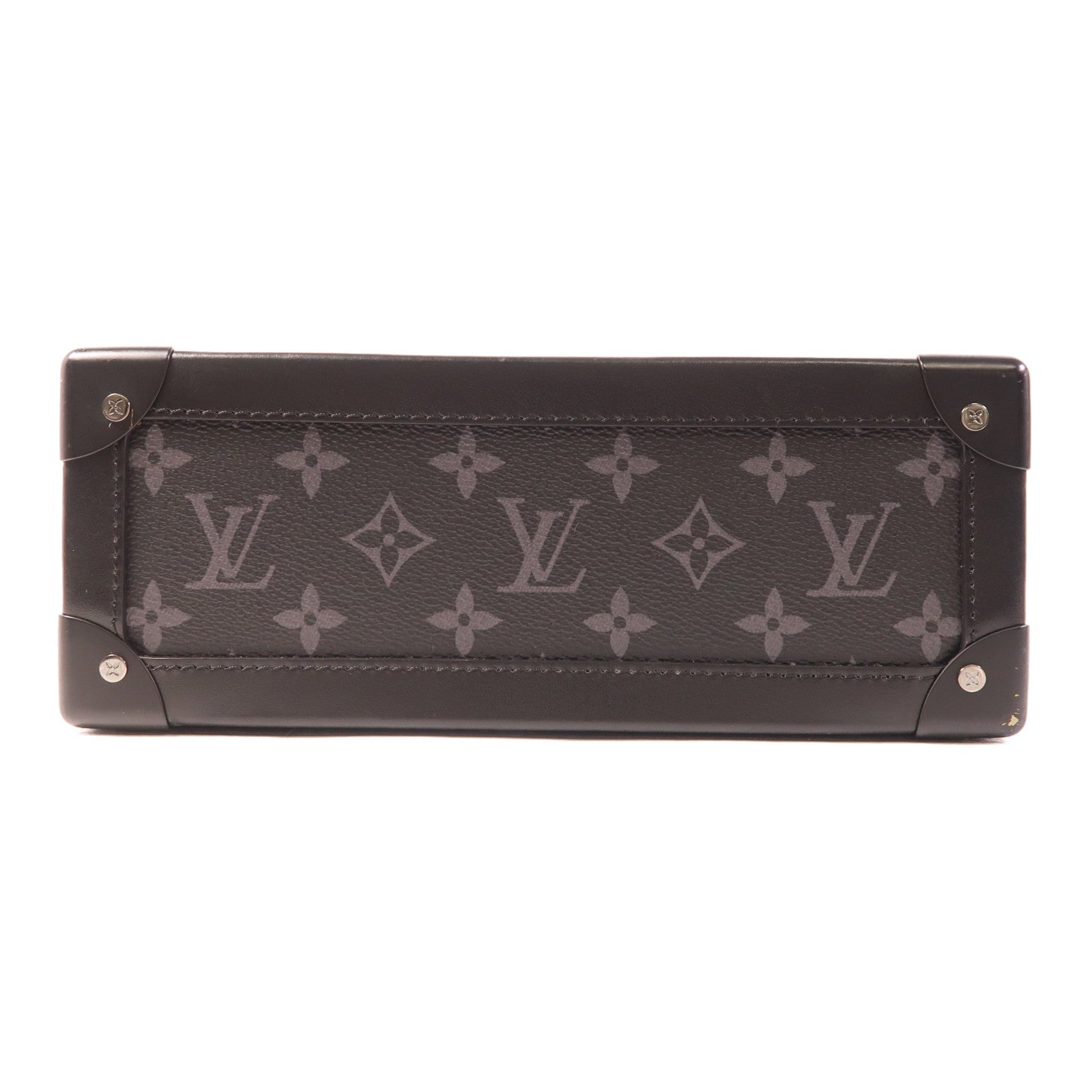 LOUIS VUITTON Monogram Eclipse Soft Trunk肩背袋