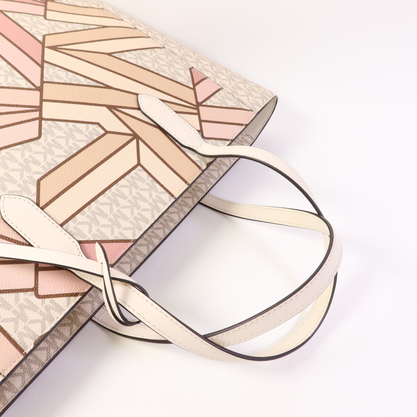 Michael Kors 塗層帆布Tote Bag金扣手挽袋