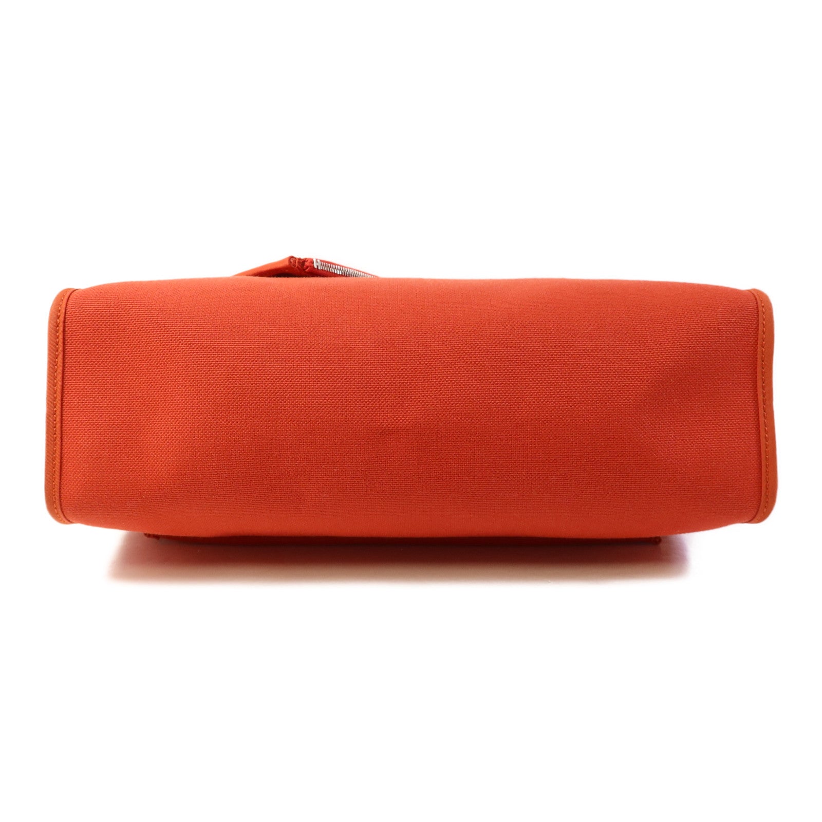 HERMES 帆布Herbag PM銀扣手挽肩背兩用袋