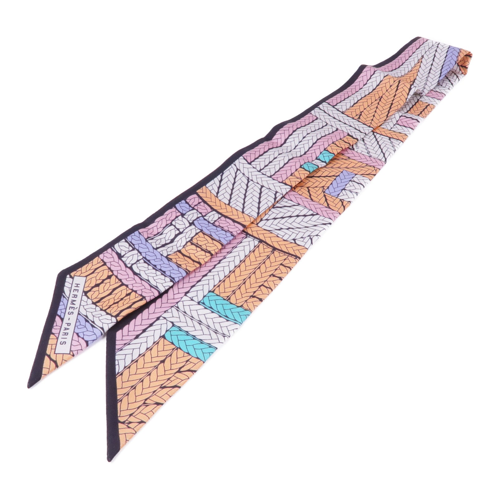 HERMES 絲質Twilly絲巾