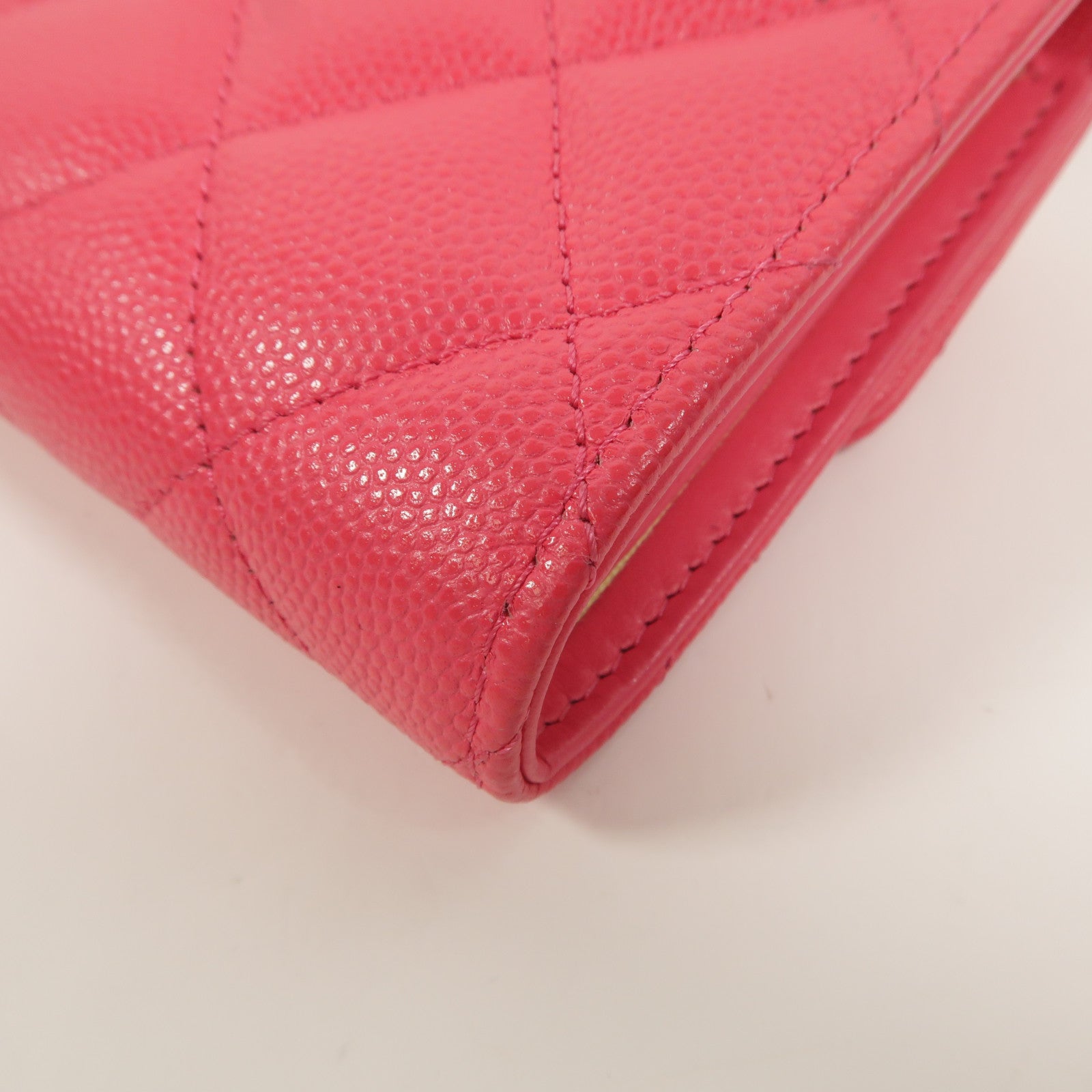 CHANEL 牛皮皮革C19 Wallet長錢包