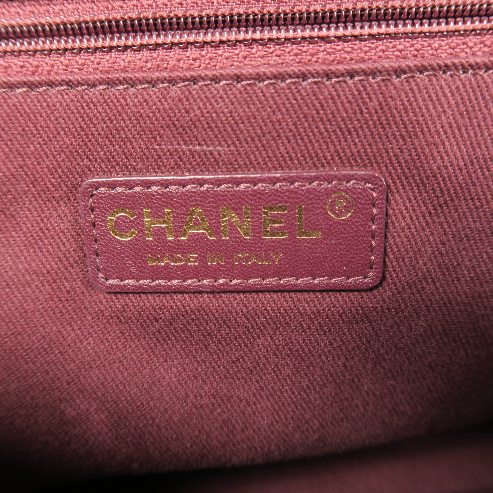 CHANEL 羊皮皮革Chain Shoulder金扣鏈帶肩背袋