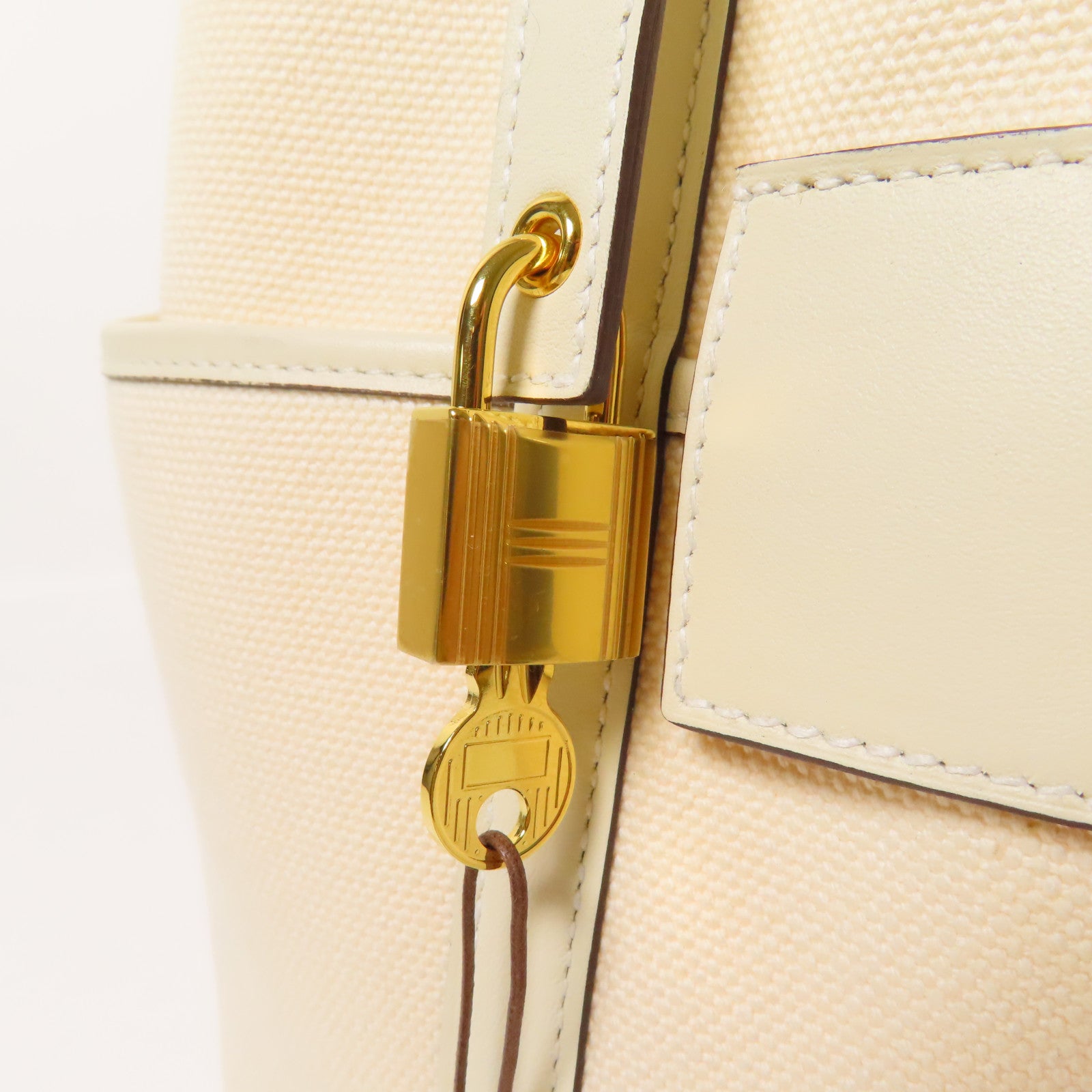 HERMES Toile Goeland Picotin Lock PM金扣手挽袋Nata