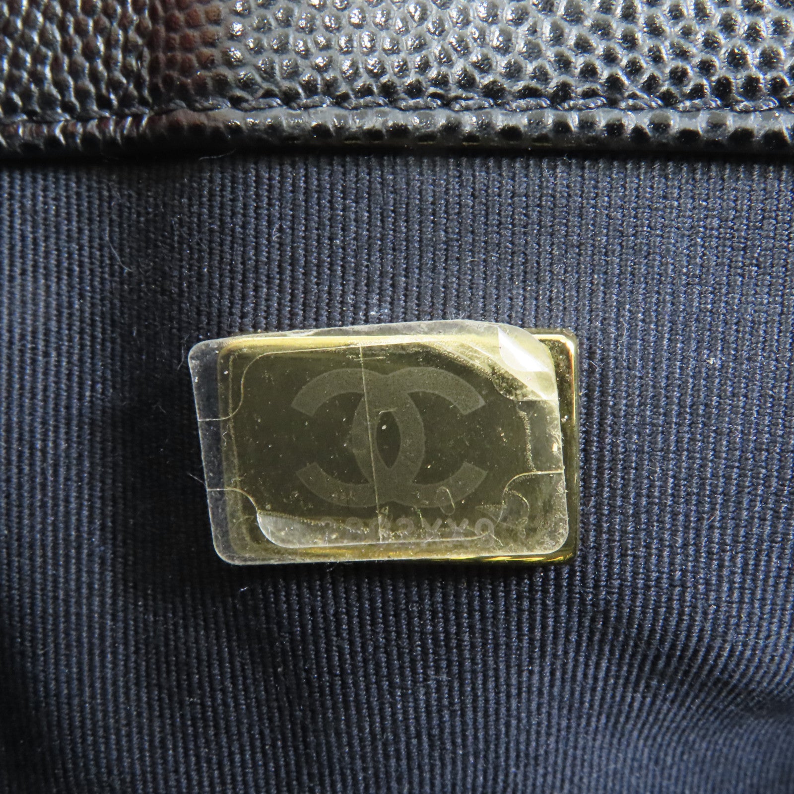 CHANEL 牛皮皮革Boy 20金扣鏈帶肩背袋