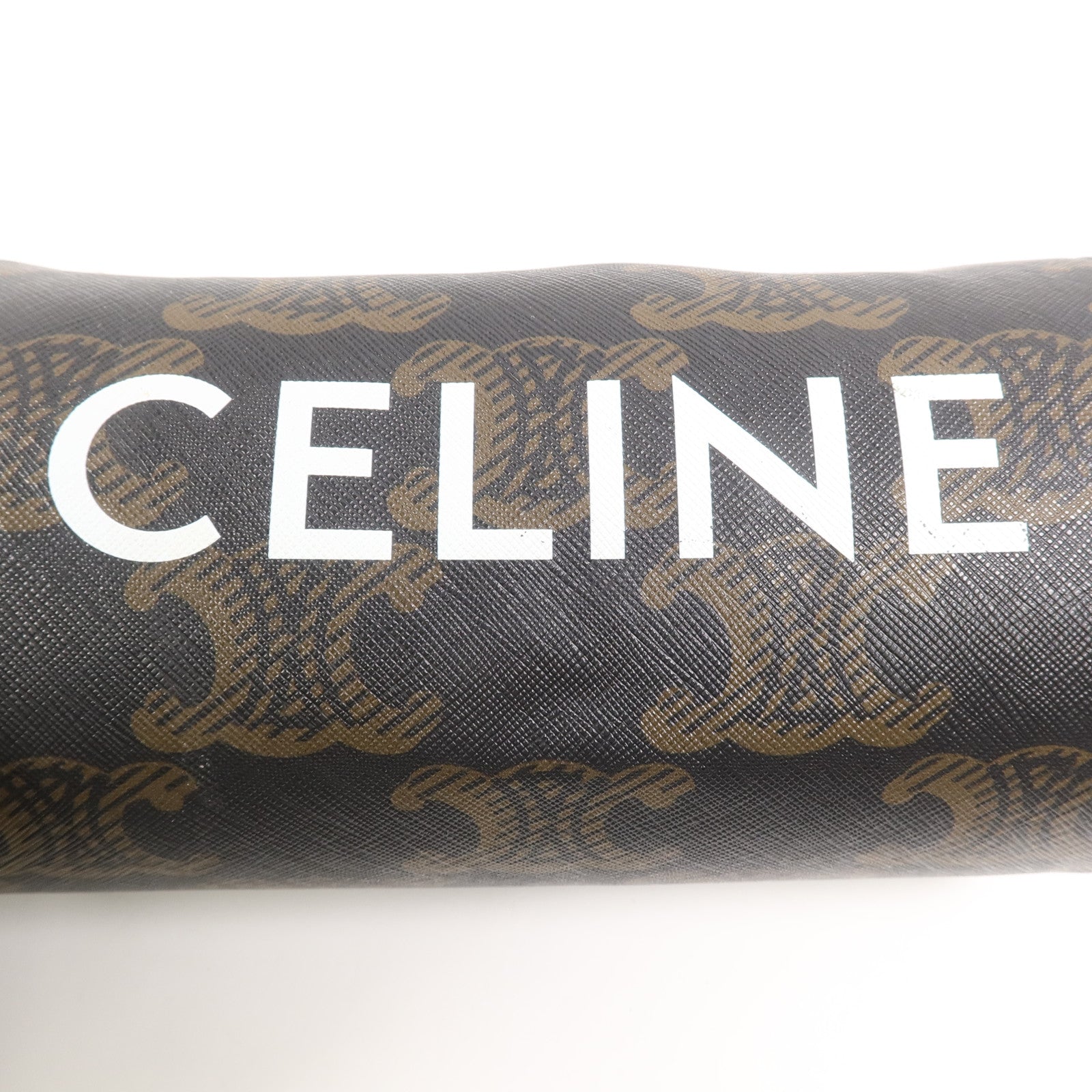 CELINE 塗層帆布Cylinder肩背袋