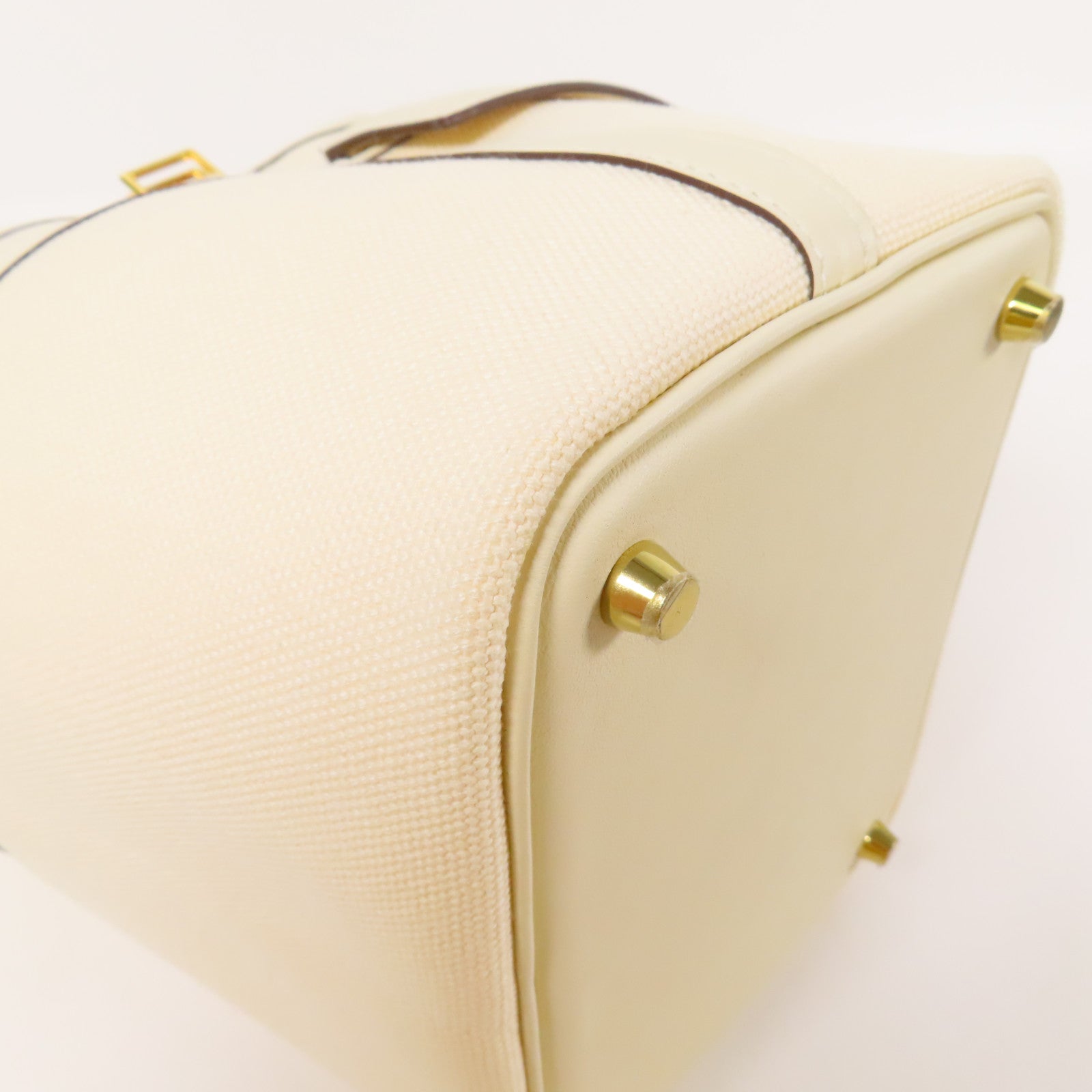 HERMES Toile Goeland Picotin Lock PM金扣手挽袋Nata