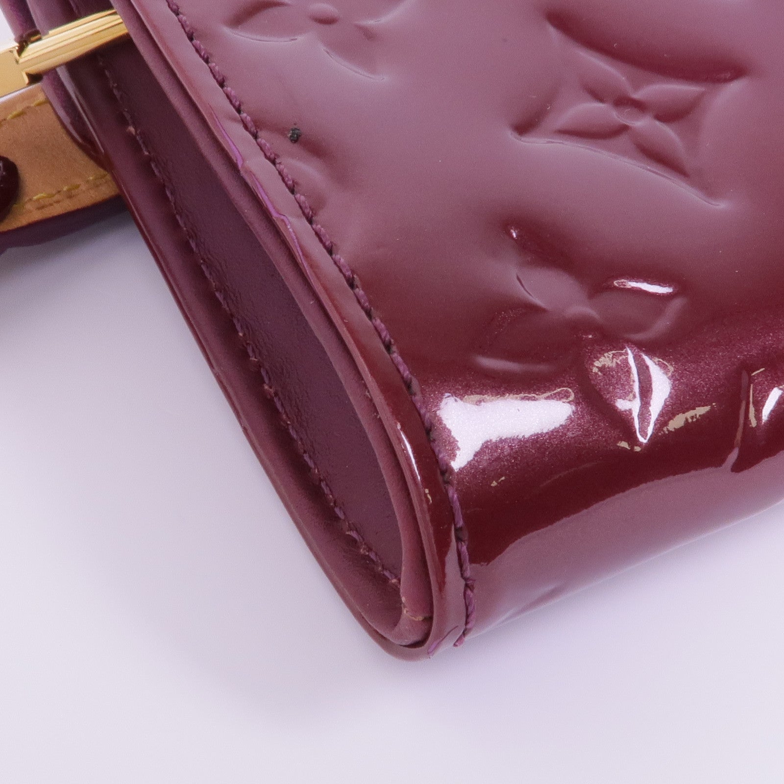 LOUIS VUITTON Vernis Sunset Bouldevard金扣肩背袋