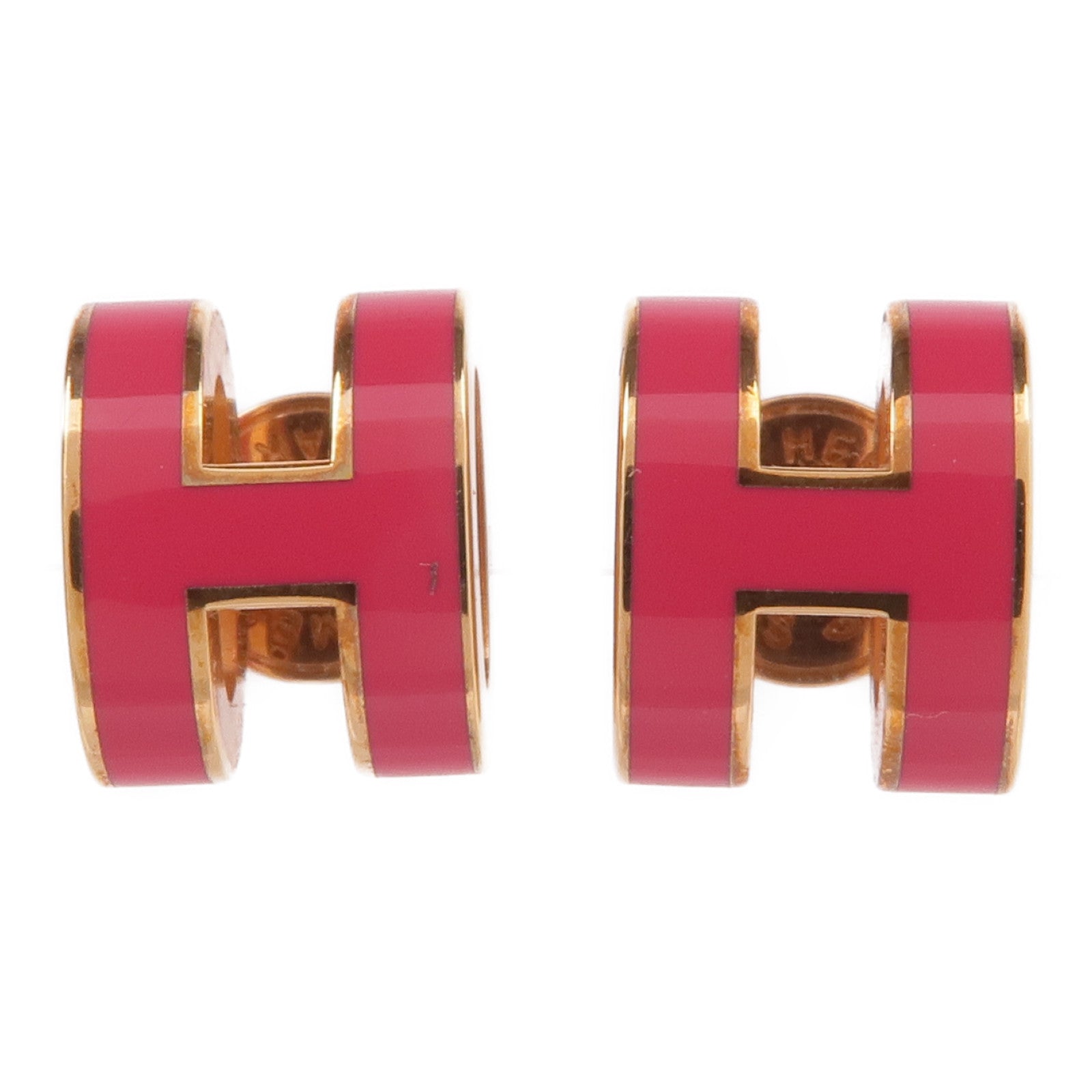 HERMES 金屬Mini Pop H Earrings耳環