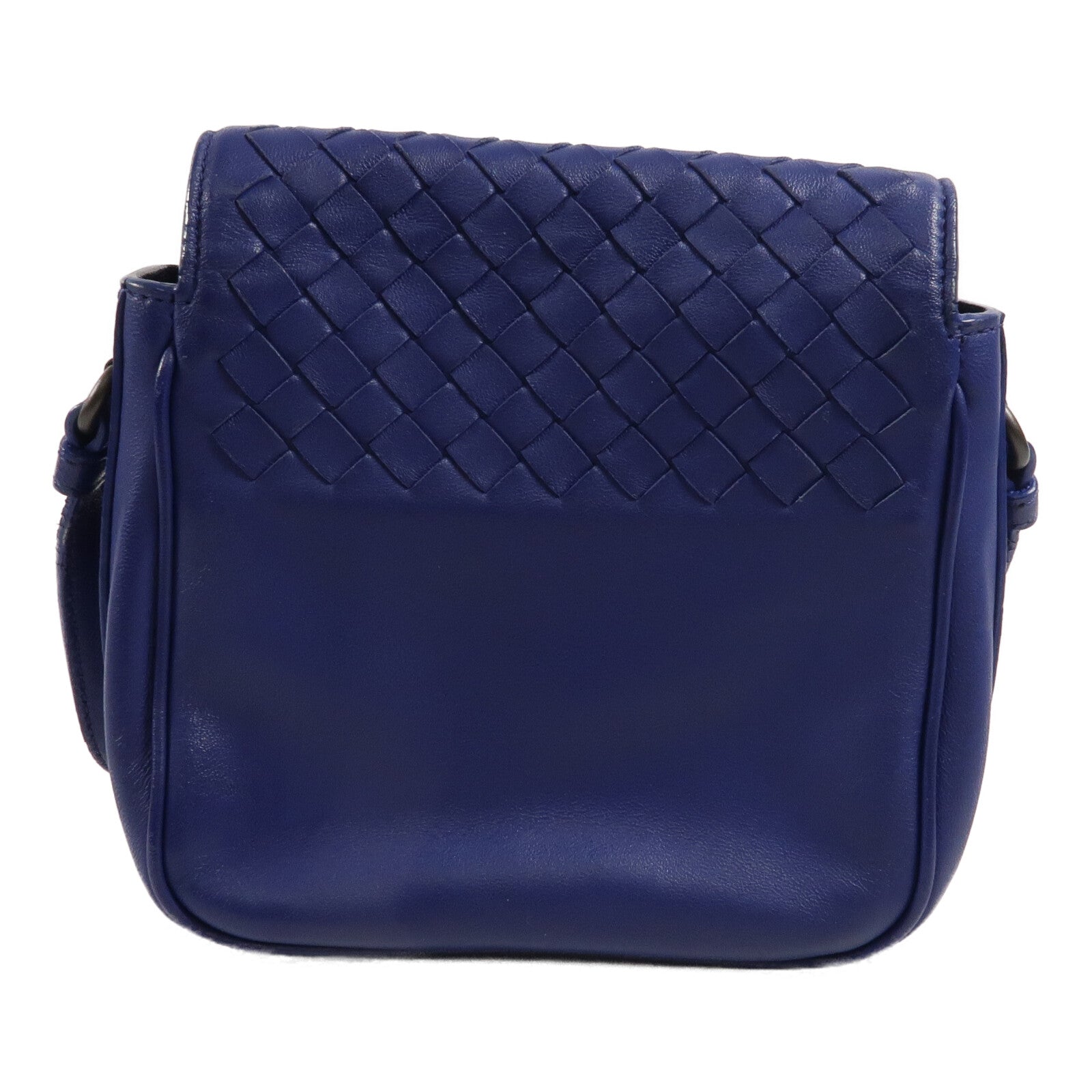 BOTTEGA VENETA 羊皮皮革New Tie Intrecciato Mini Saddle Bag鏈帶肩背袋