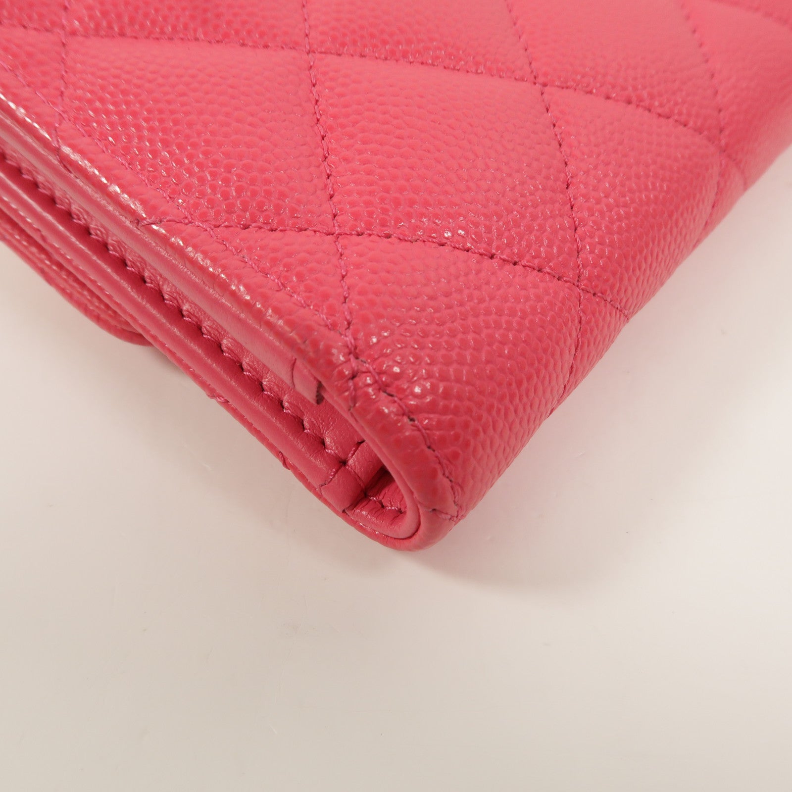CHANEL 牛皮皮革C19 Wallet長錢包