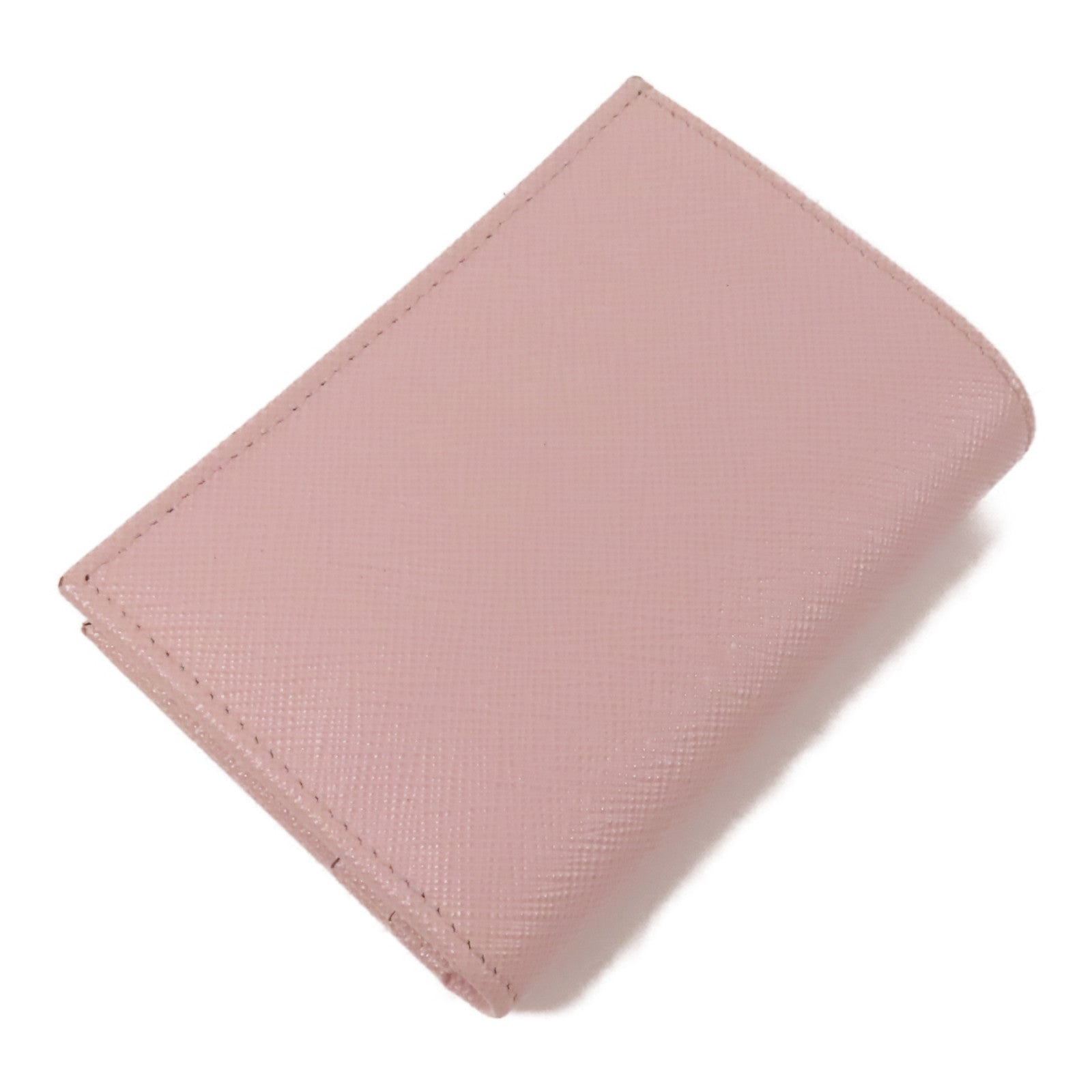 PRADA Saffiano皮革Wallet銀扣錢包