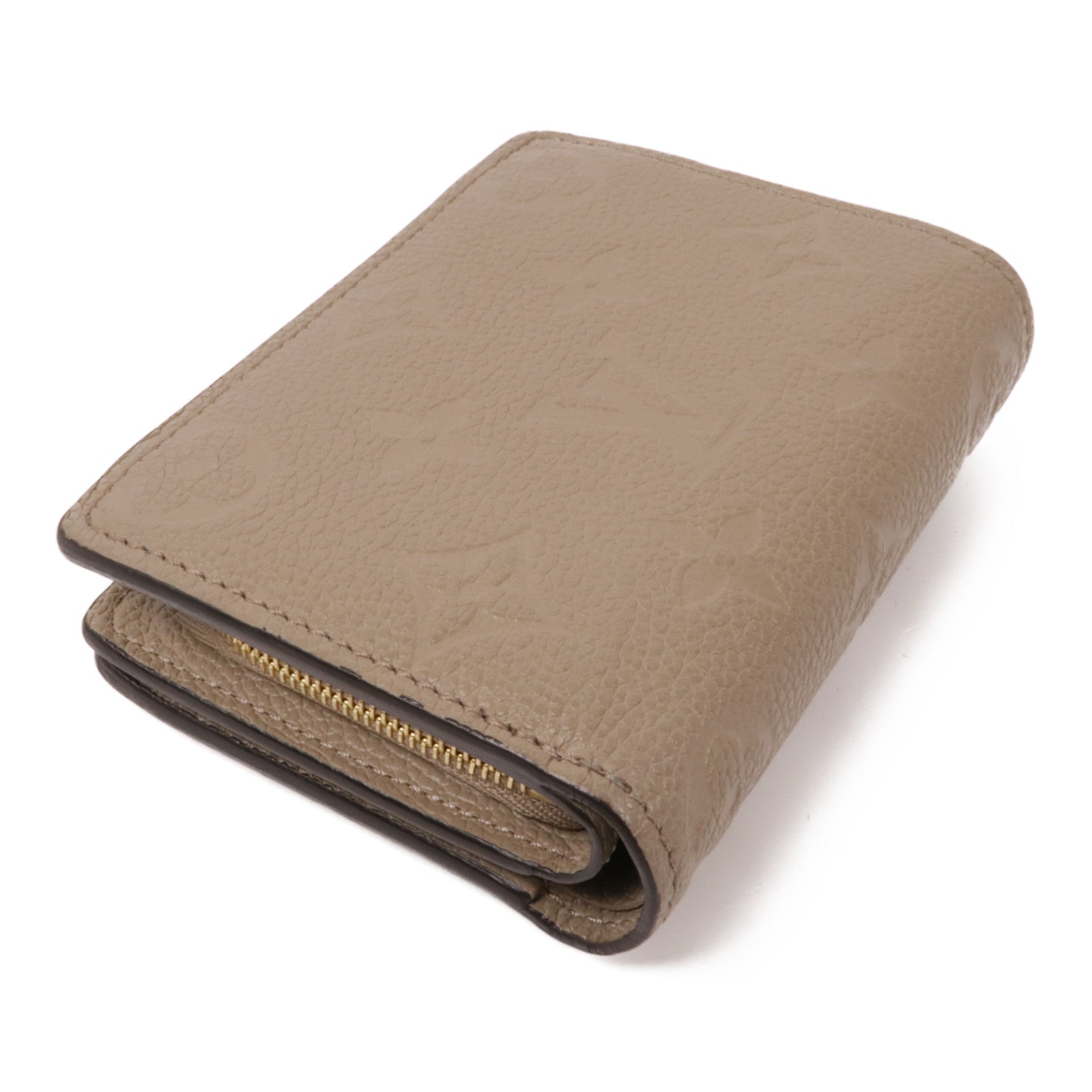 LOUIS VUITTON Monogram Empreinte Clea Wallet金扣錢包