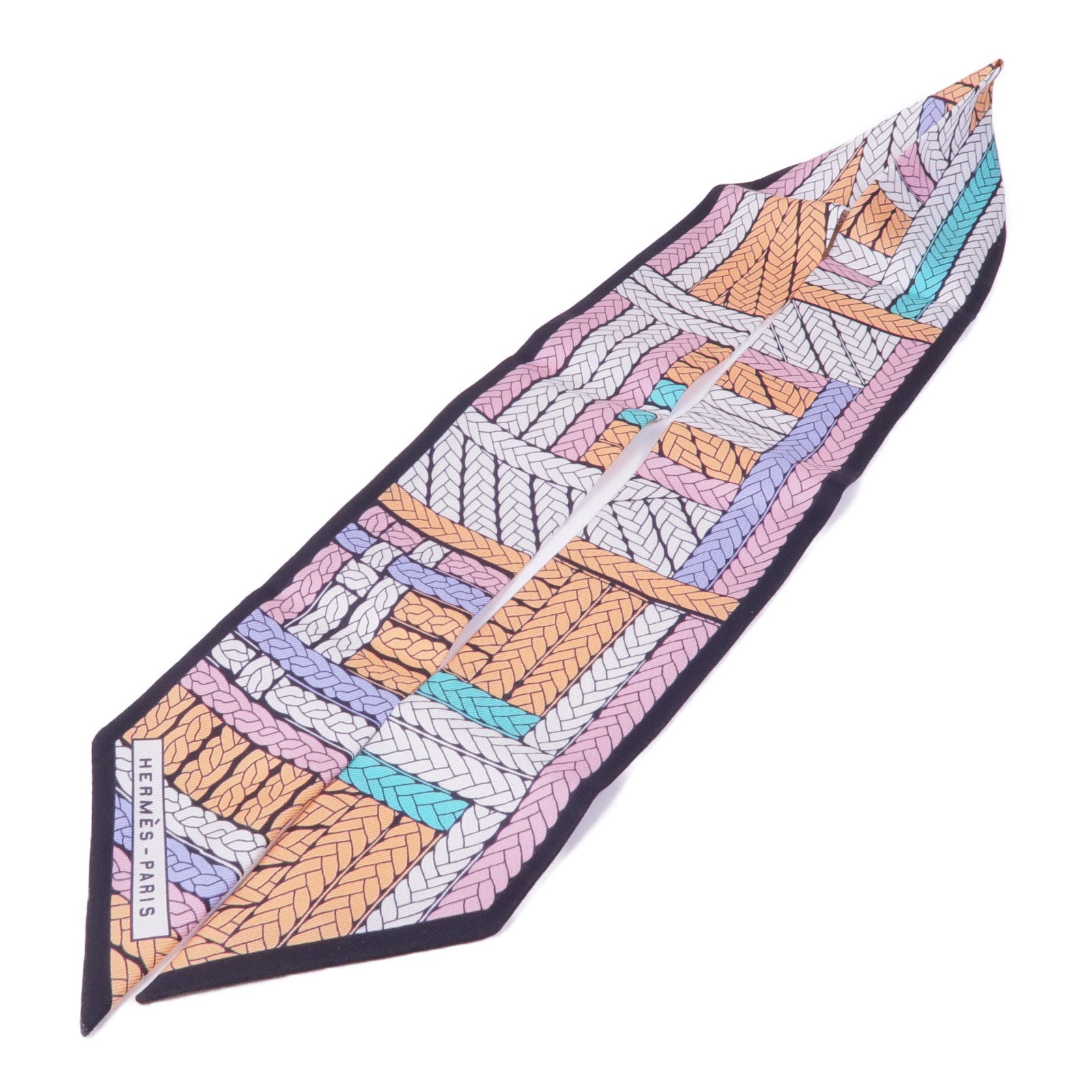 HERMES 絲質Twilly絲巾