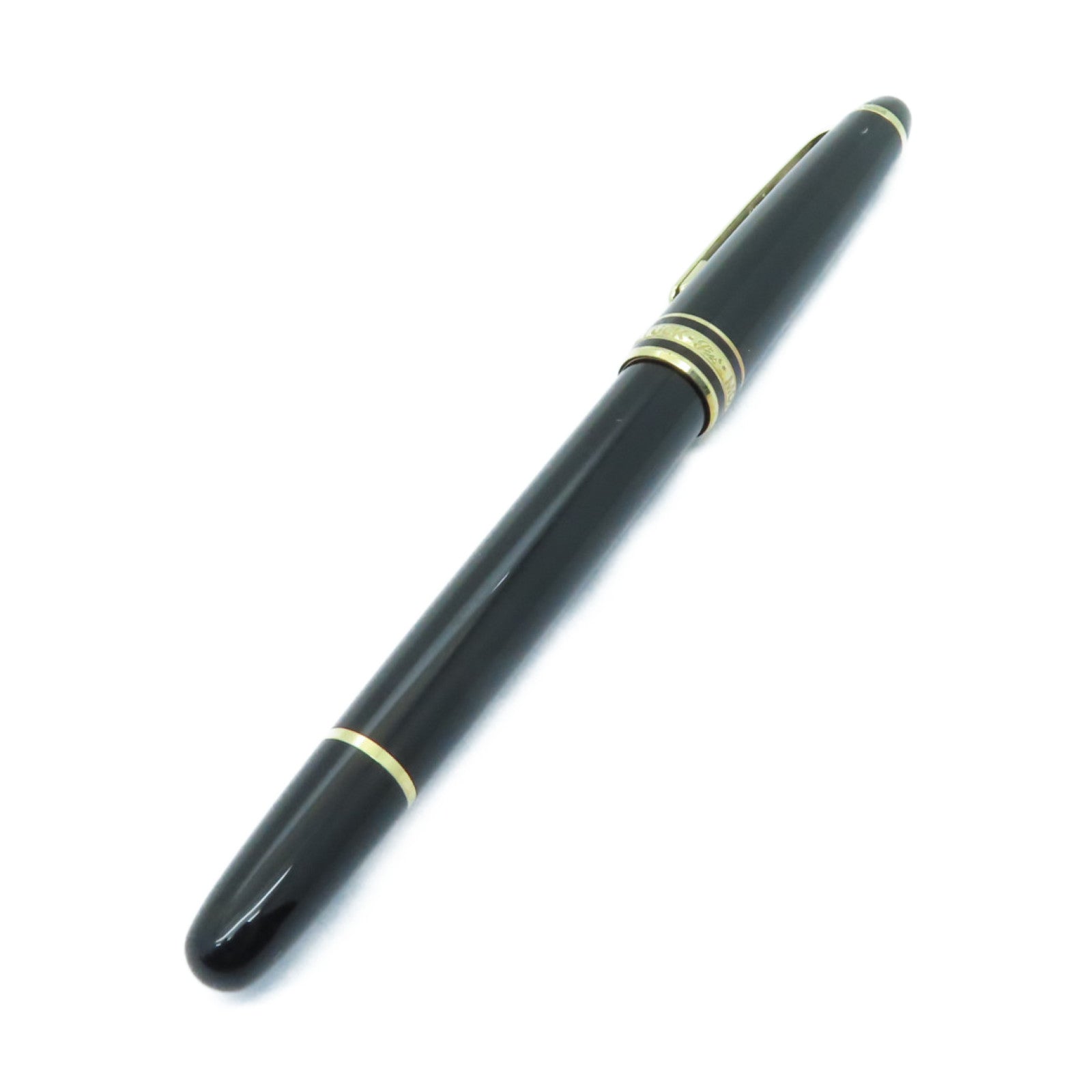 MONTBLANC 【激減優惠】金屬Rollerball Pen金扣原子筆黑色