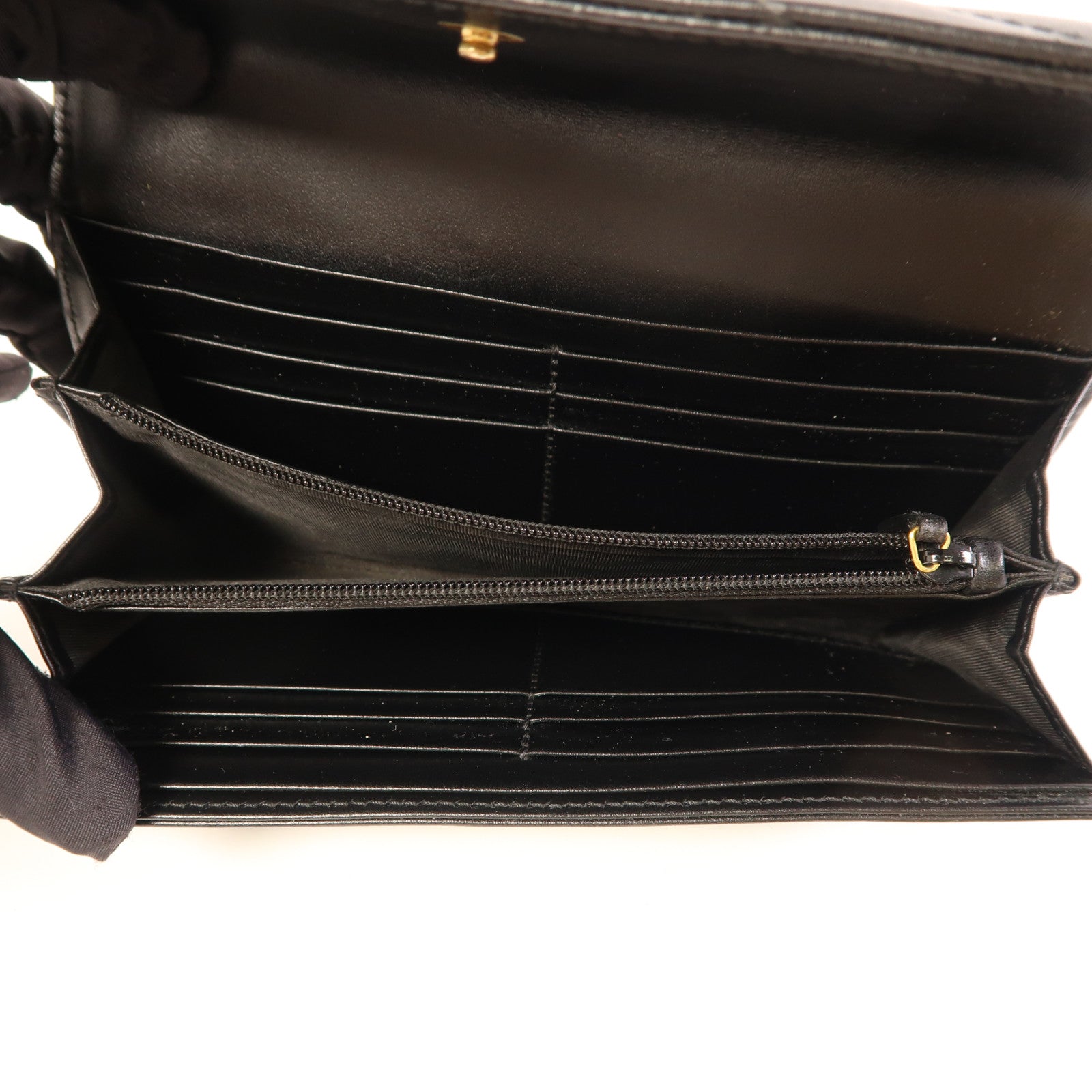 GUCCI 牛皮皮革Long Wallet金扣錢包