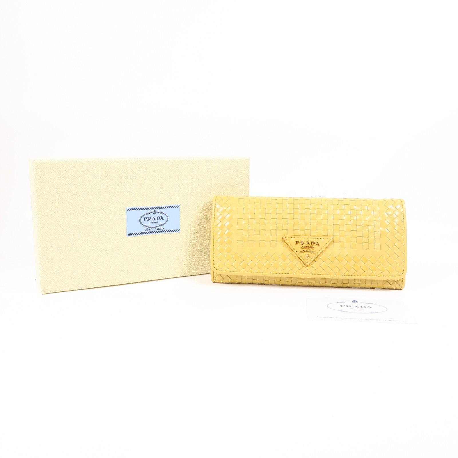 PRADA 牛皮皮革Long Wallet長錢包