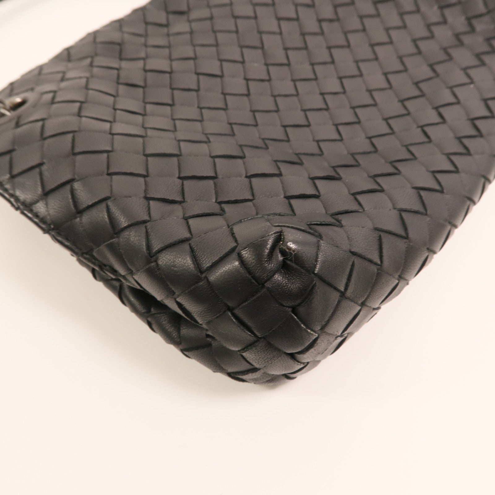 BOTTEGA VENETA 牛皮皮革Shoulder Bag鏈帶肩背袋