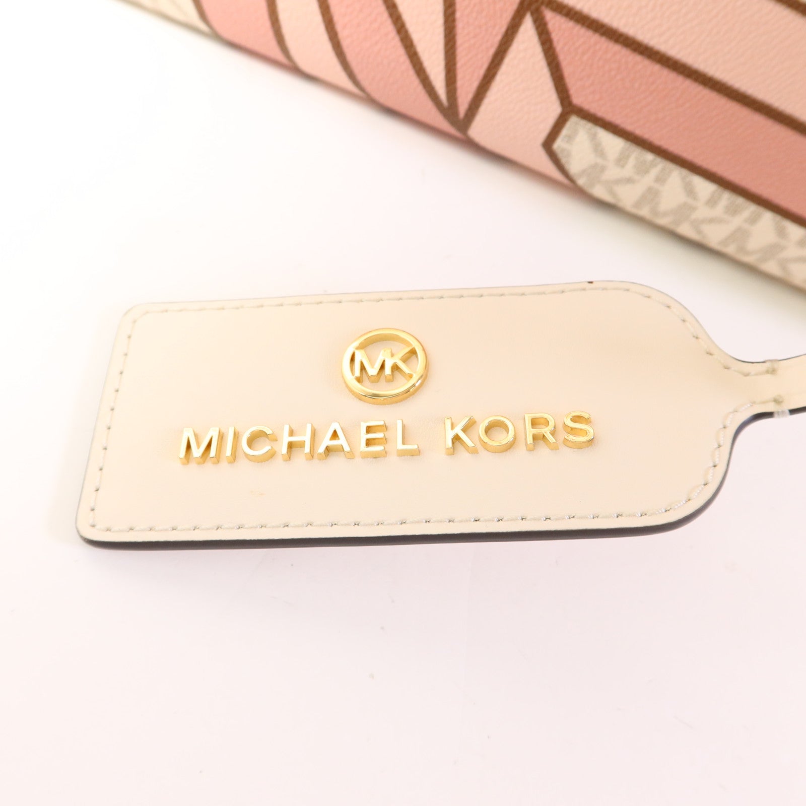 Michael Kors 塗層帆布Tote Bag金扣手挽袋