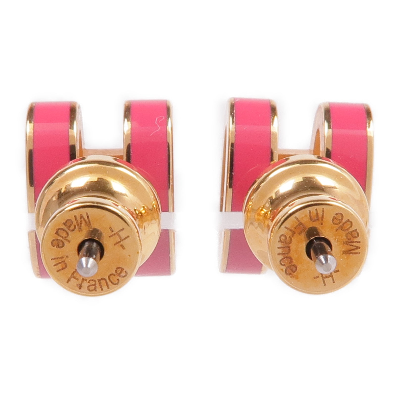 HERMES 金屬Mini Pop H Earrings耳環