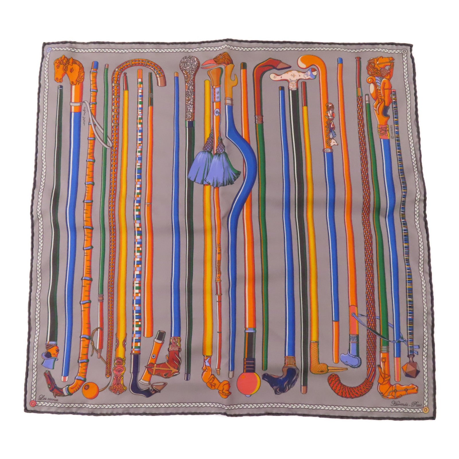 HERMES 絲質Scarf 40X40絲巾