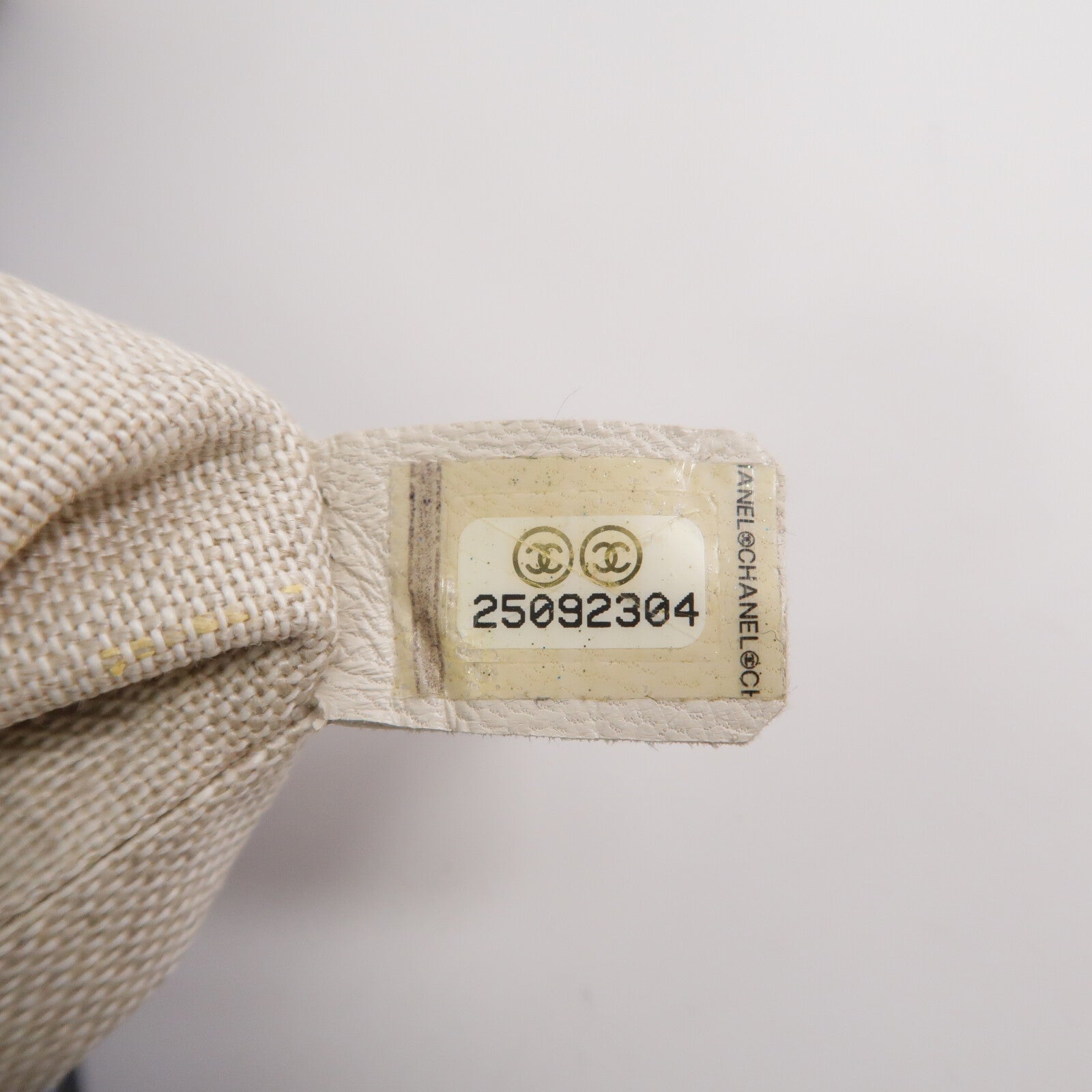 CHANEL Tweed/牛皮皮革Gabrielle Medium鏈帶肩背袋