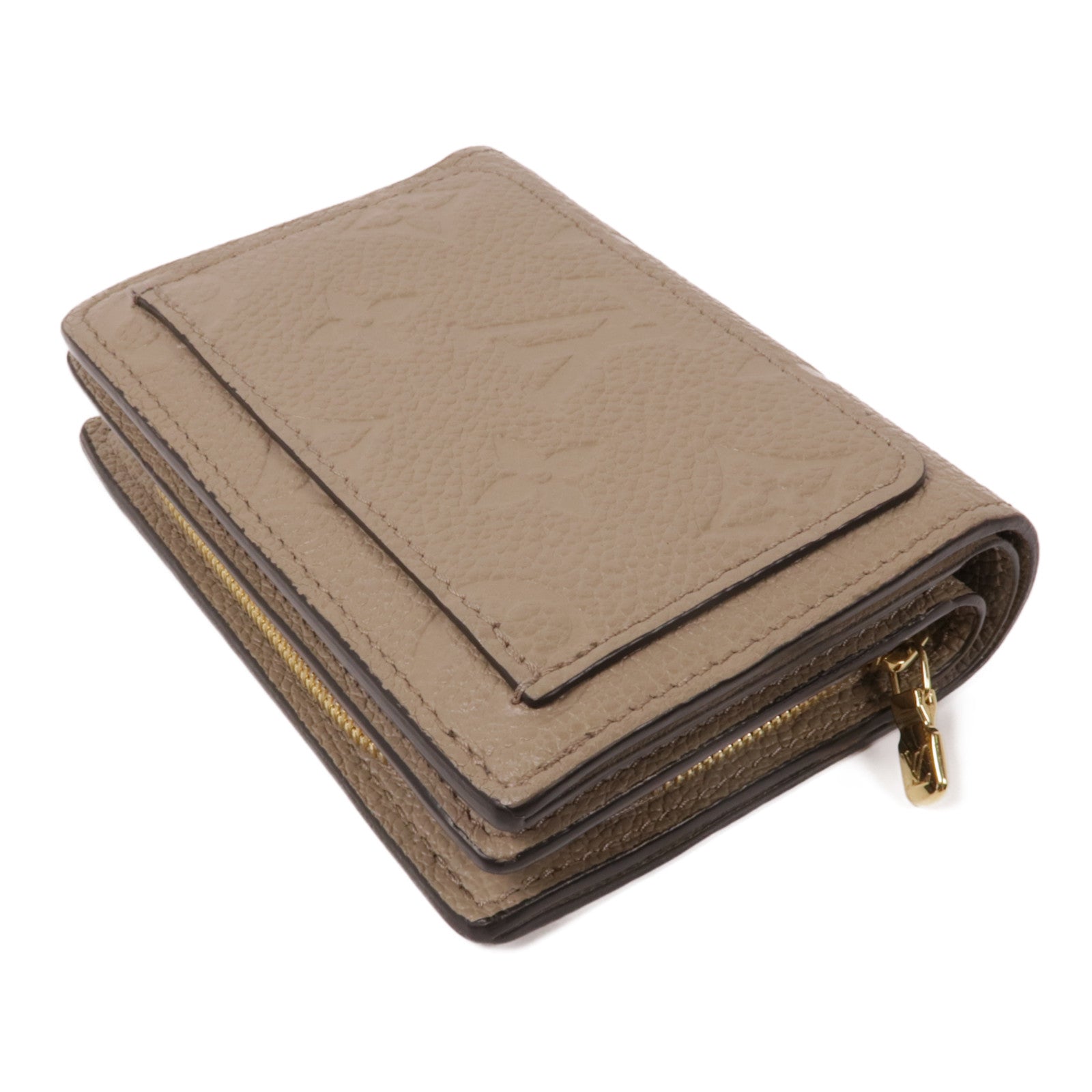 LOUIS VUITTON Monogram Empreinte Clea Wallet金扣錢包