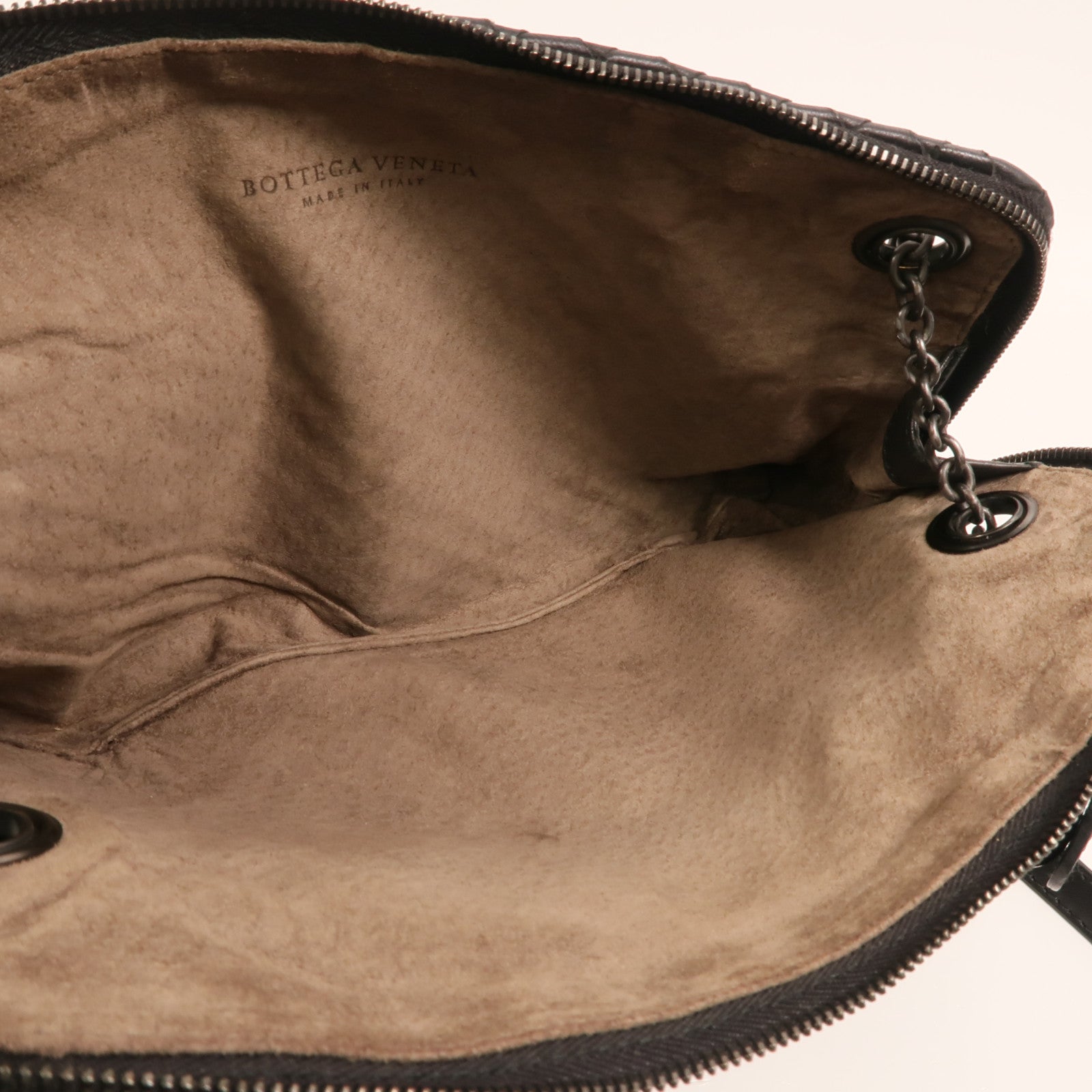 BOTTEGA VENETA 牛皮皮革Shoulder Bag鏈帶肩背袋