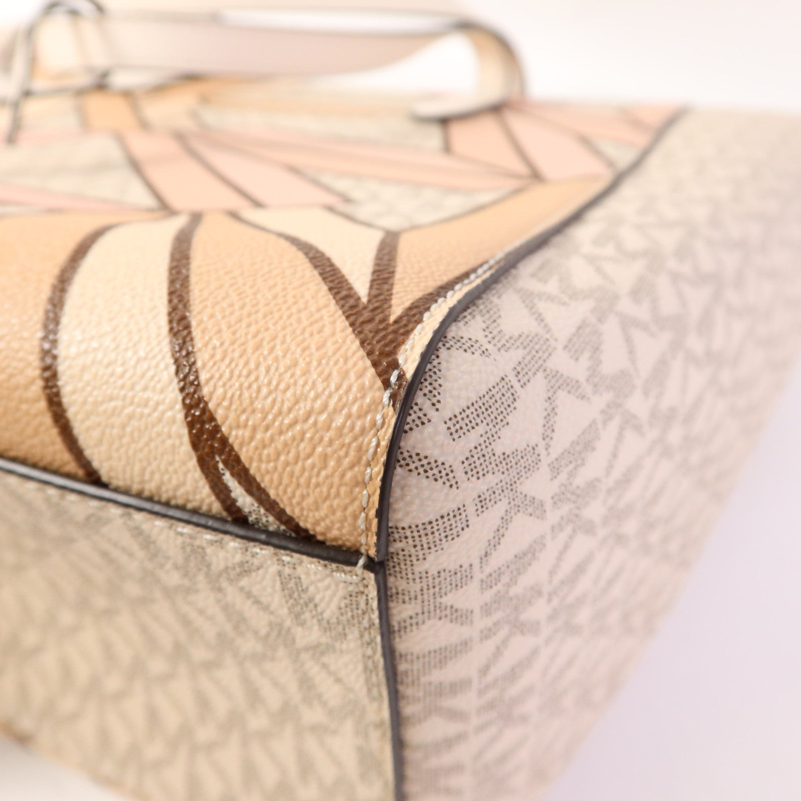 Michael Kors 塗層帆布Tote Bag金扣手挽袋