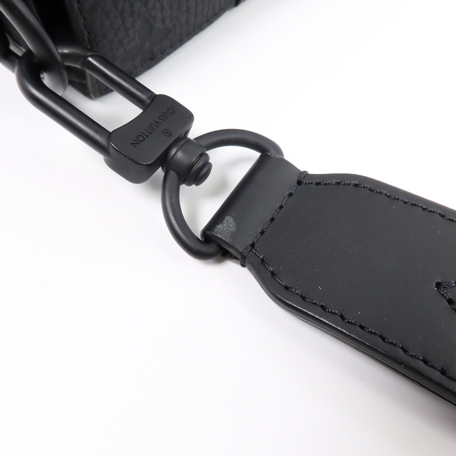 LOUIS VUITTON Monogram Taurillon Trunk Messenger Bag肩背袋