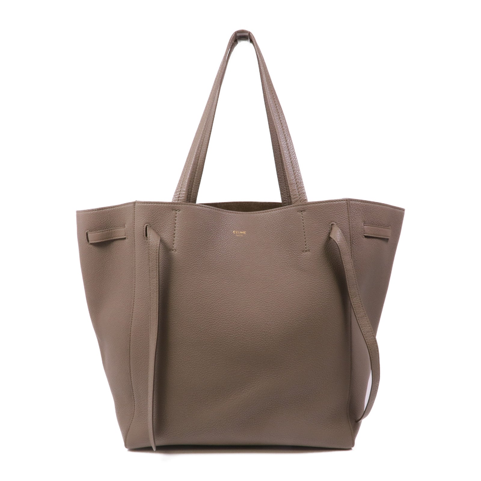 CELINE 牛皮皮革Phantom Cabas金扣手挽袋