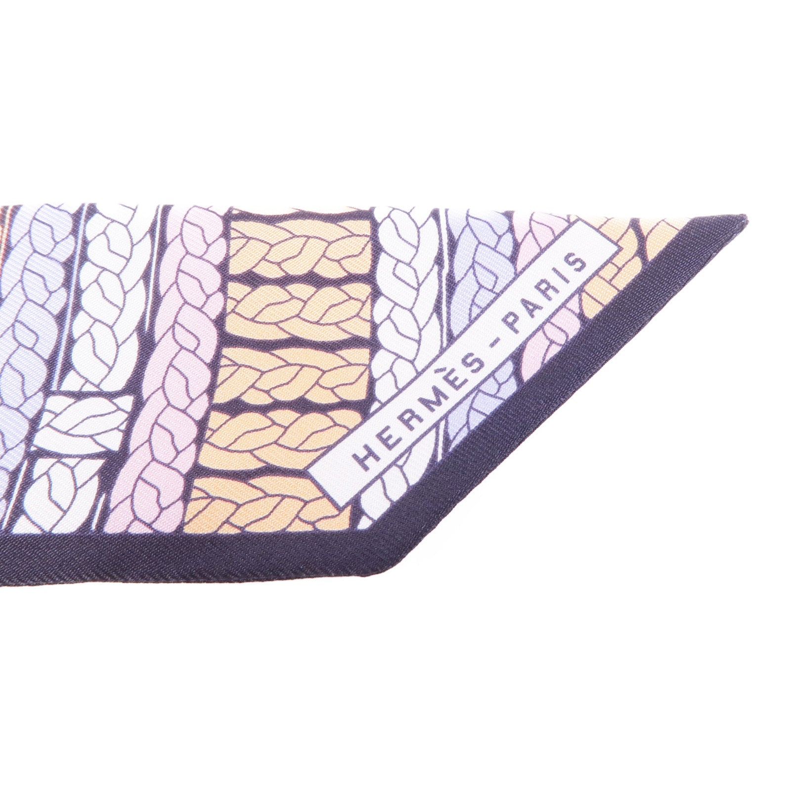HERMES 絲質Twilly絲巾