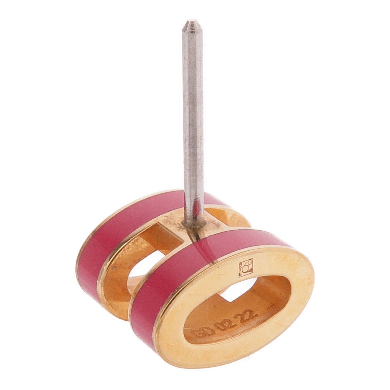 HERMES 金屬Mini Pop H Earrings耳環