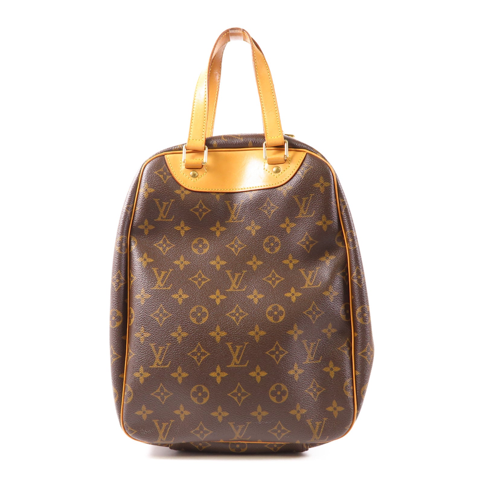 LOUIS VUITTON Monogram Excursion Shoe Case金扣手挽袋