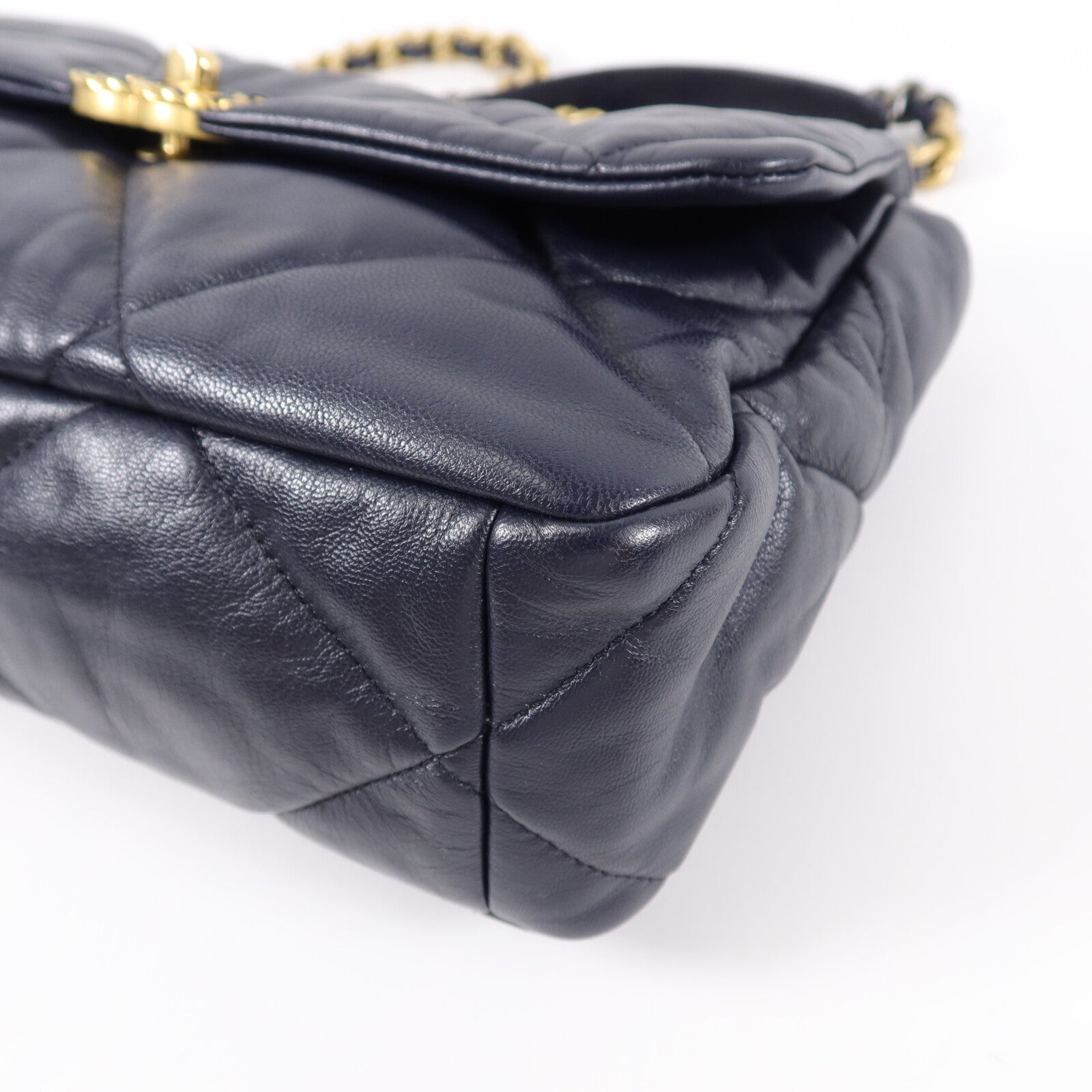CHANEL 羊皮皮革Chanel 19 Medium手挽肩背兩用袋