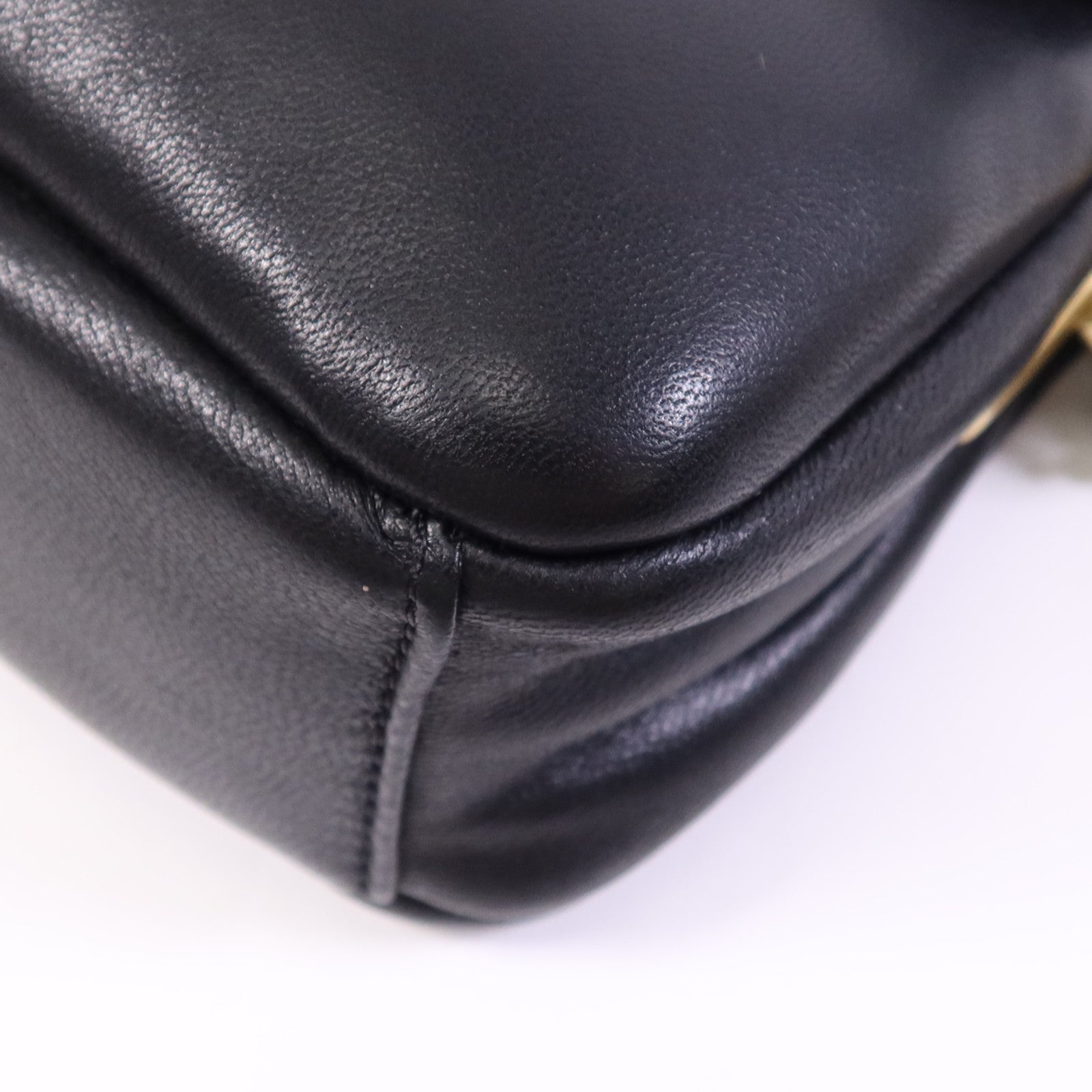 COACH 羊皮皮革Mini 2 Way Bag金扣手挽肩背兩用袋