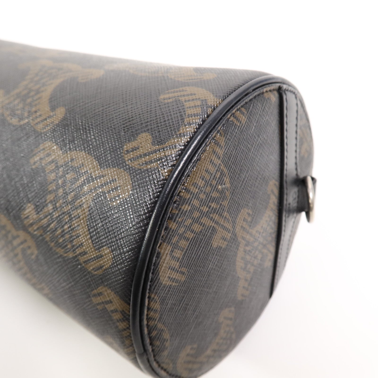 CELINE 塗層帆布Cylinder肩背袋