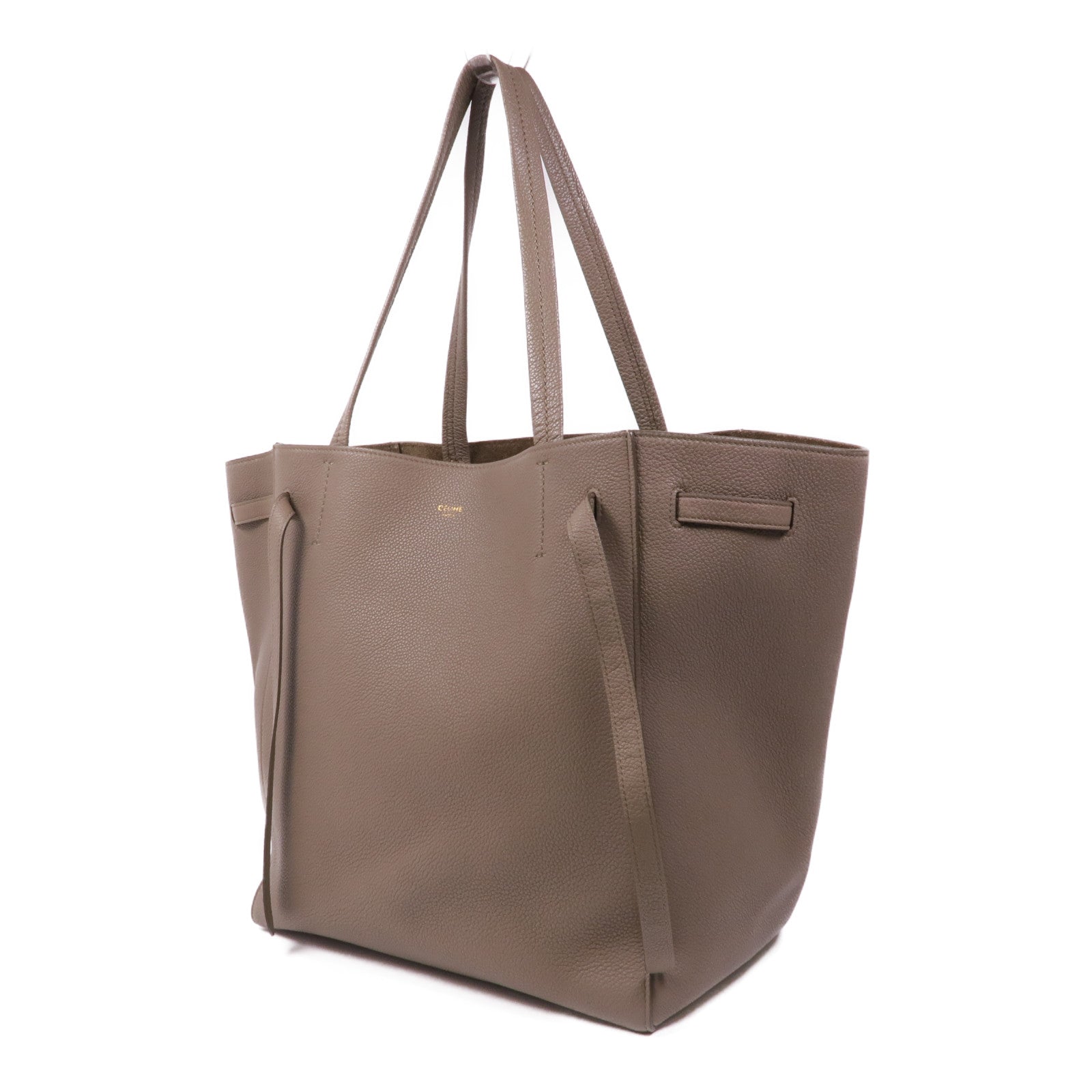 CELINE 牛皮皮革Phantom Cabas金扣手挽袋