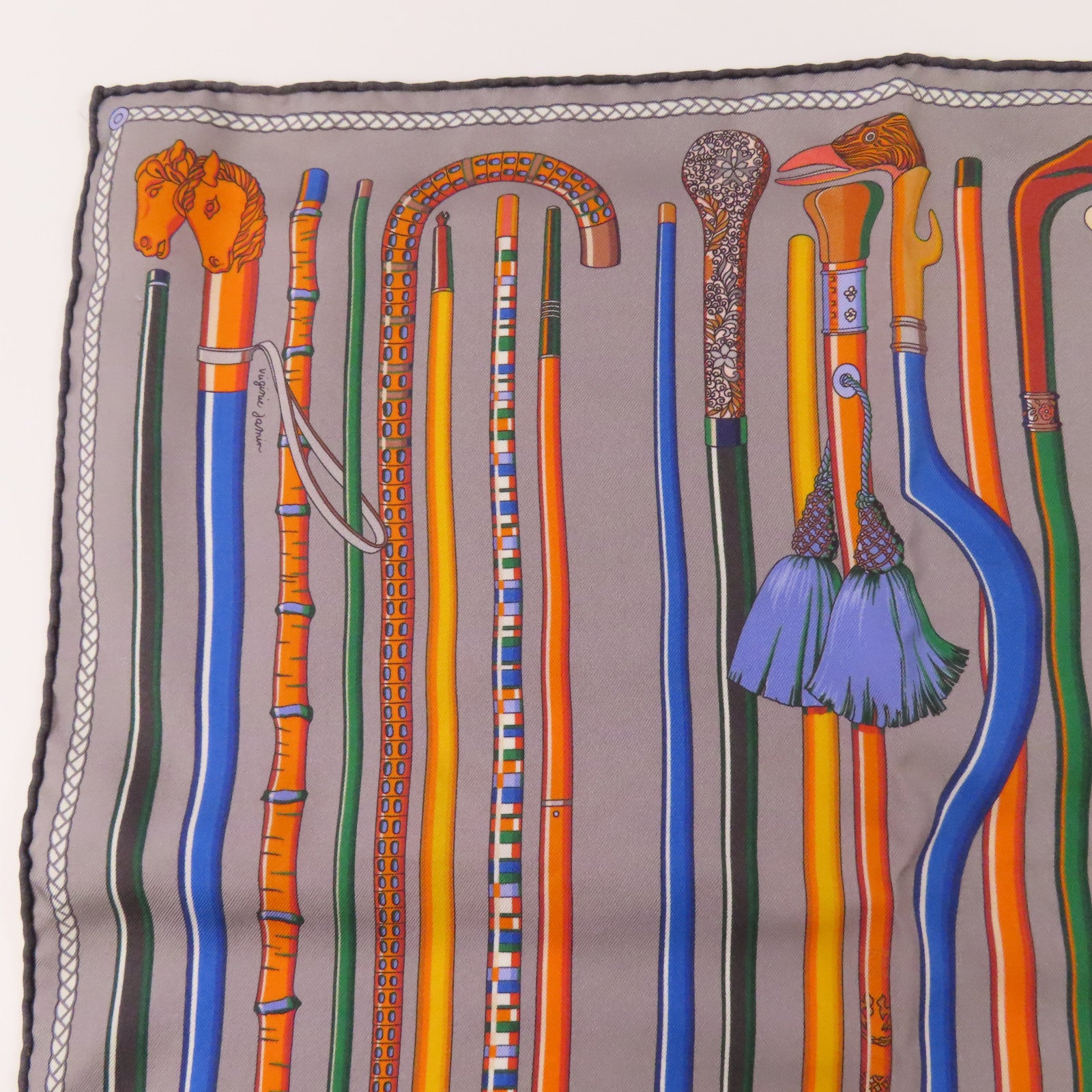 HERMES 絲質Scarf 40X40絲巾