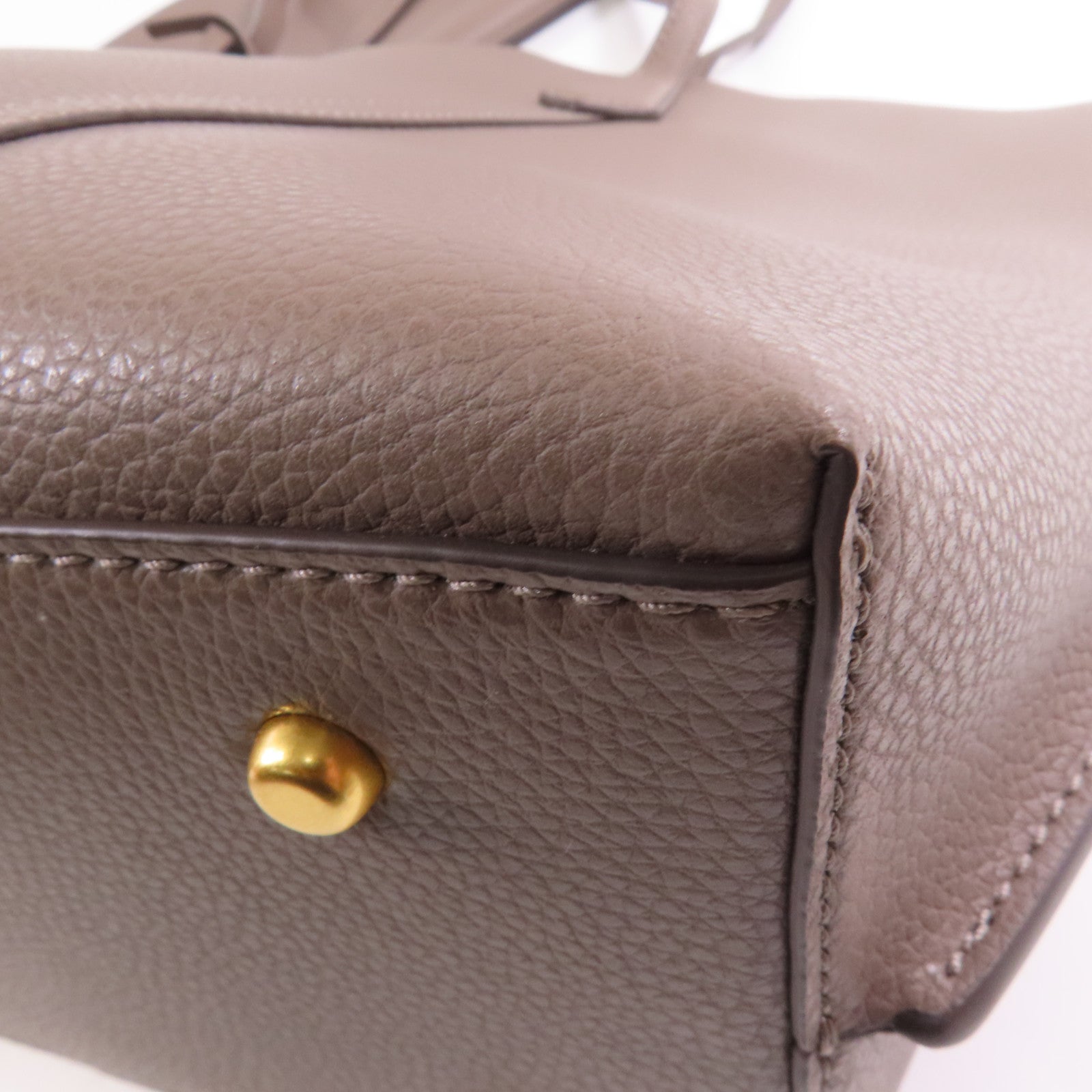 Tory Burch 牛皮皮革Perry Medium金扣手挽袋