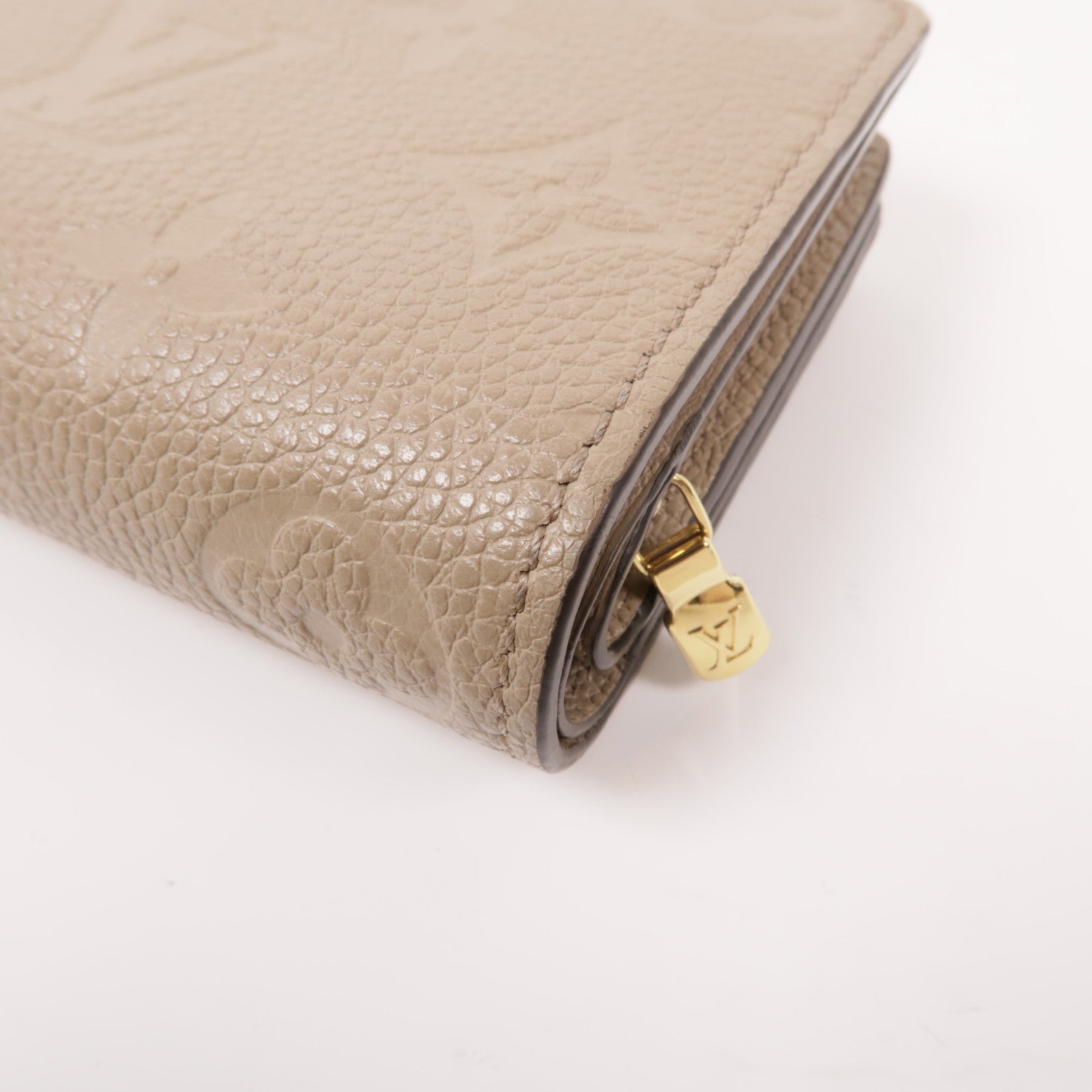LOUIS VUITTON Monogram Empreinte Clea Wallet金扣錢包